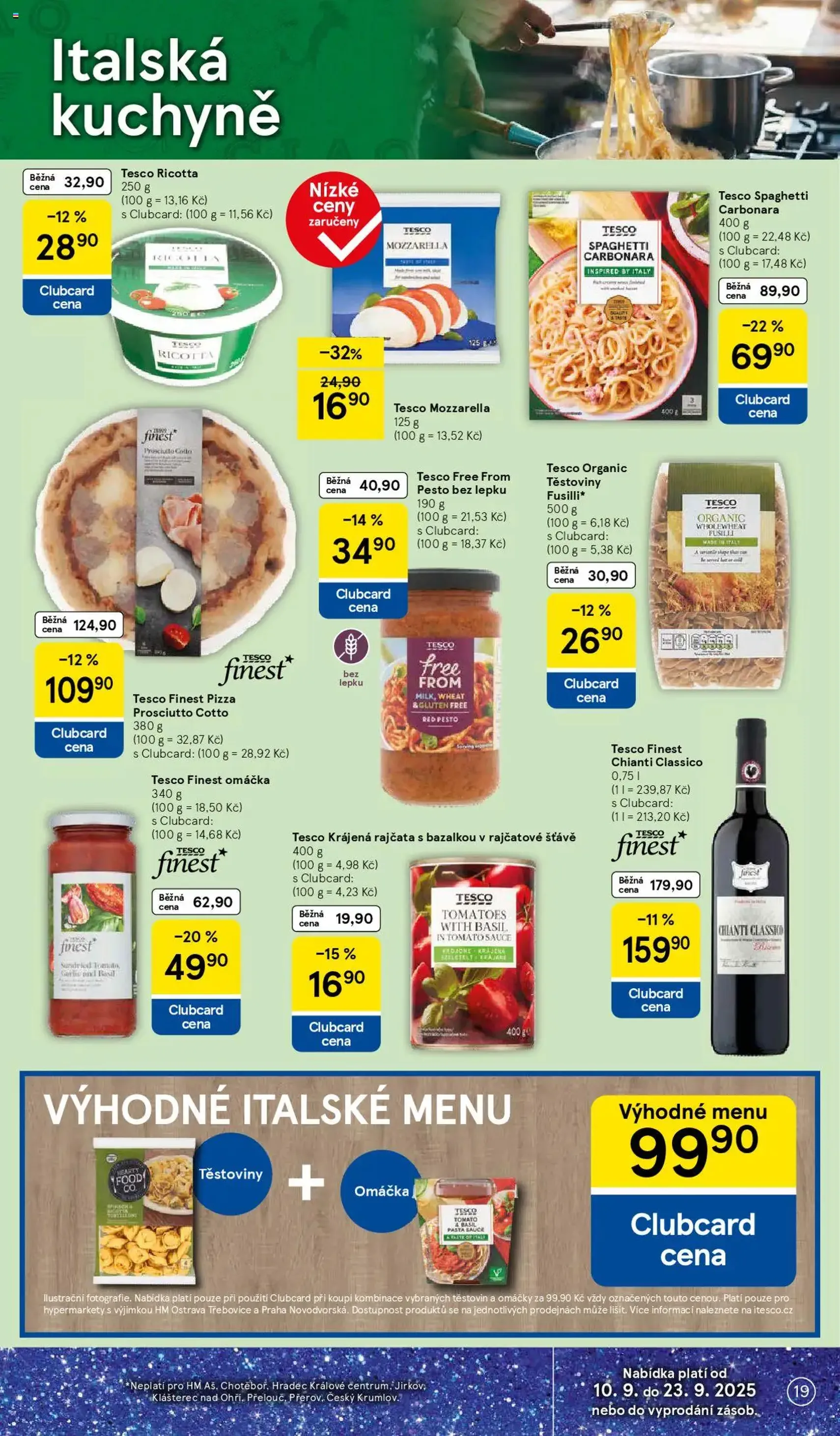 Tesco leták - Hypermarket - platný leták od 17.09.2025 strana 19 z 33