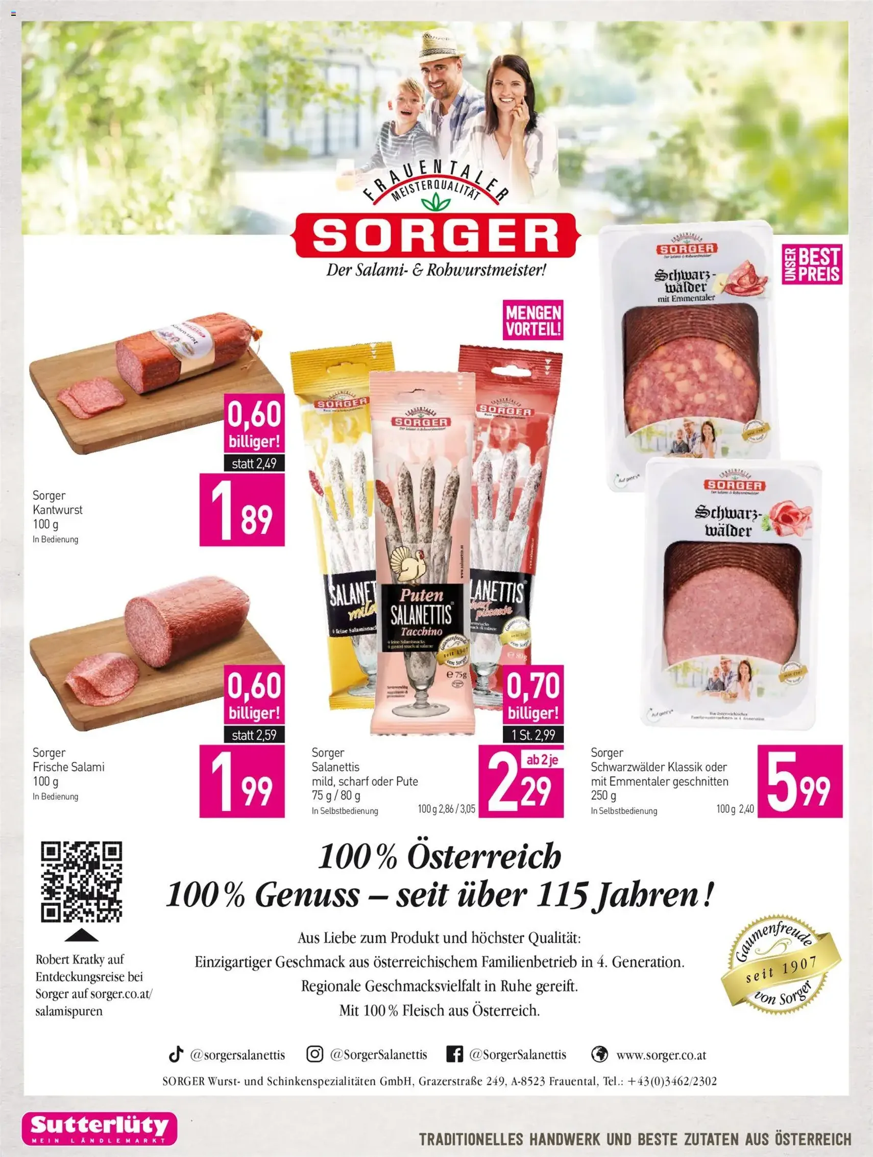 Sutterlüty Flugblatt - Gültiger Prospekt ab 08.10.2026, Seite 8 von insgesamt 24