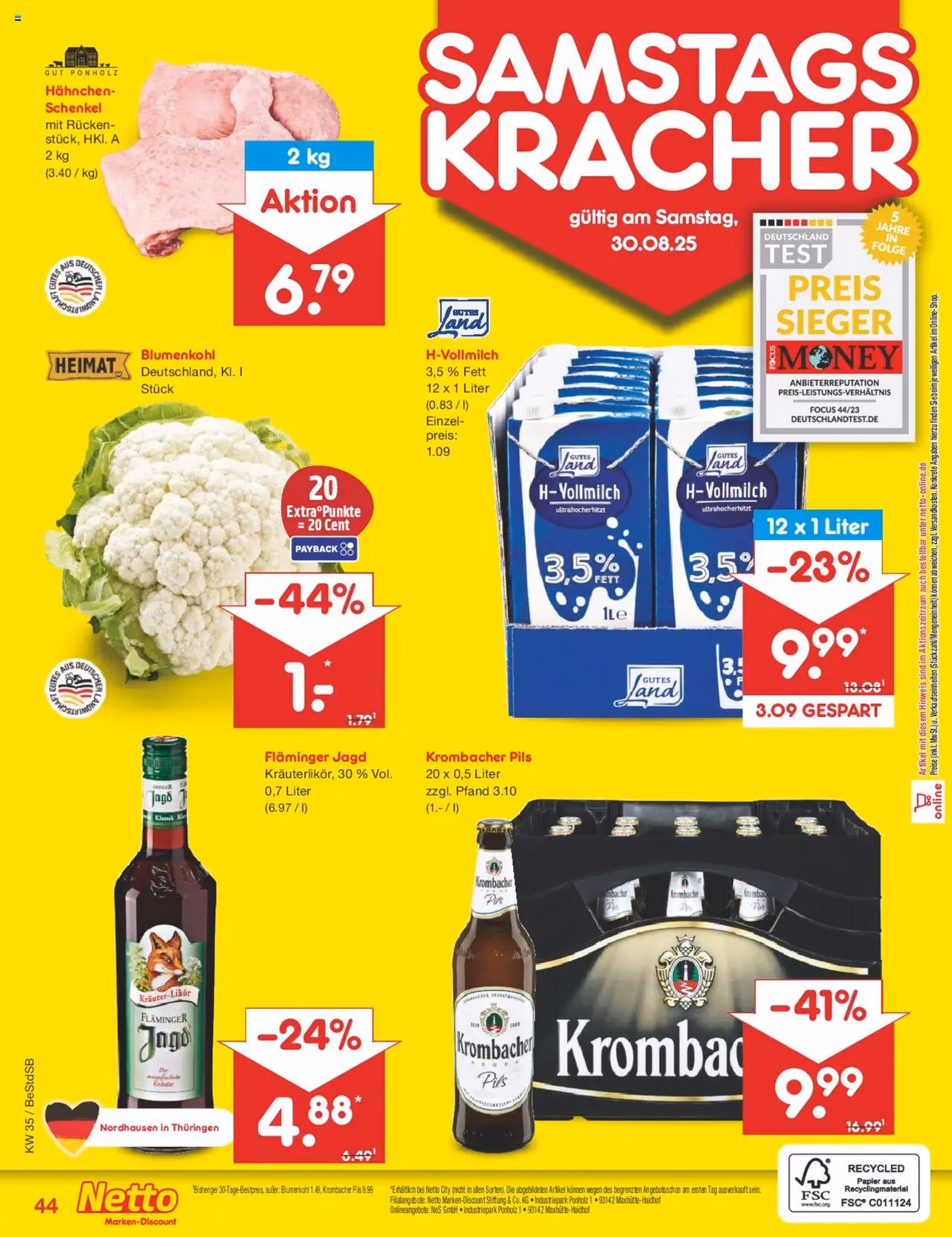 Netto Marken-Discount Prospekt - Gültiger Prospekt ab 25.08.2025, Seite 64 von insgesamt 65