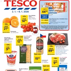 Tesco leták - Hypermarket - náhled letáku platný od 02.01.2026