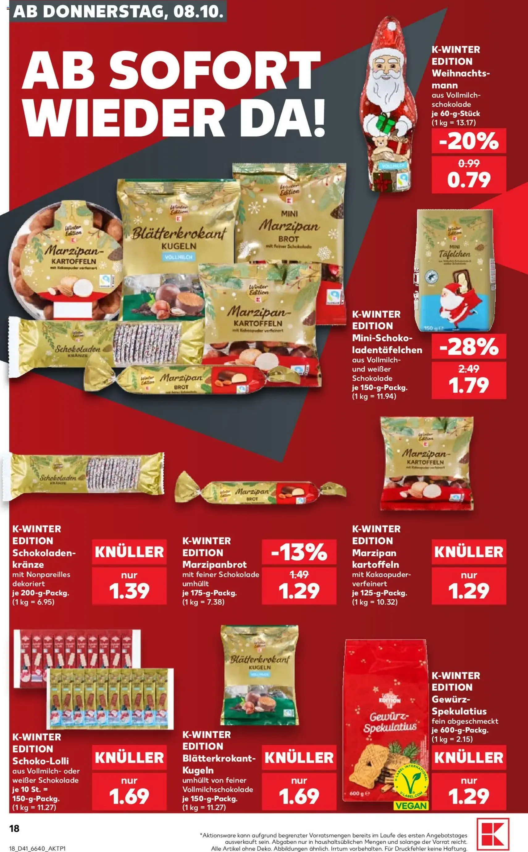 Kaufland Prospekt - Gültiger Prospekt ab 08.10.2026, Seite 18 von insgesamt 70