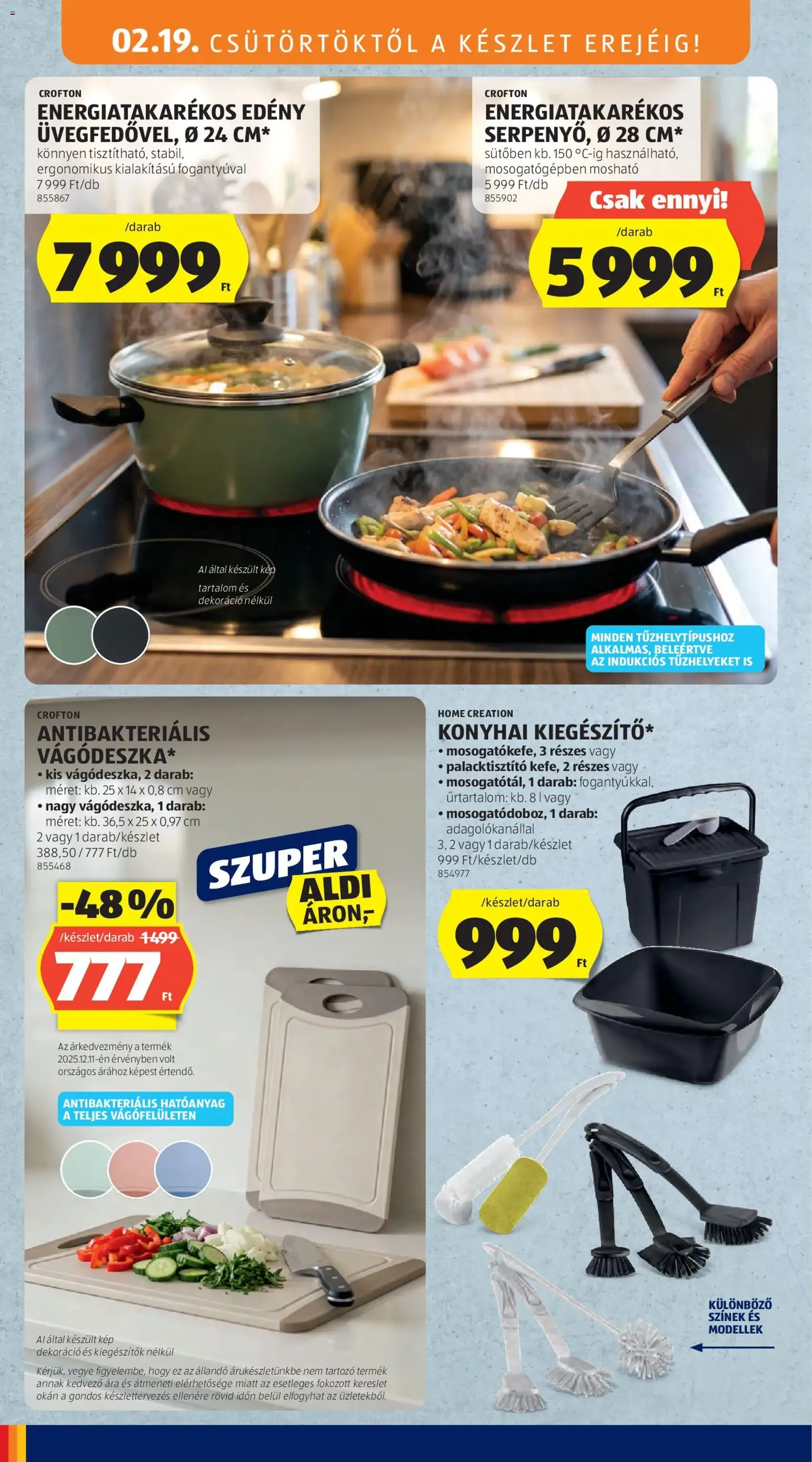 Aldi Akciós újság - 2026.02.19. érvényes szórólap 20 oldal 49 oldalból