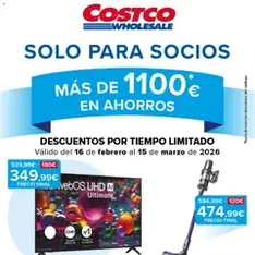 Vista previa del folleto Costco catálogo válido desde 16/02/2026