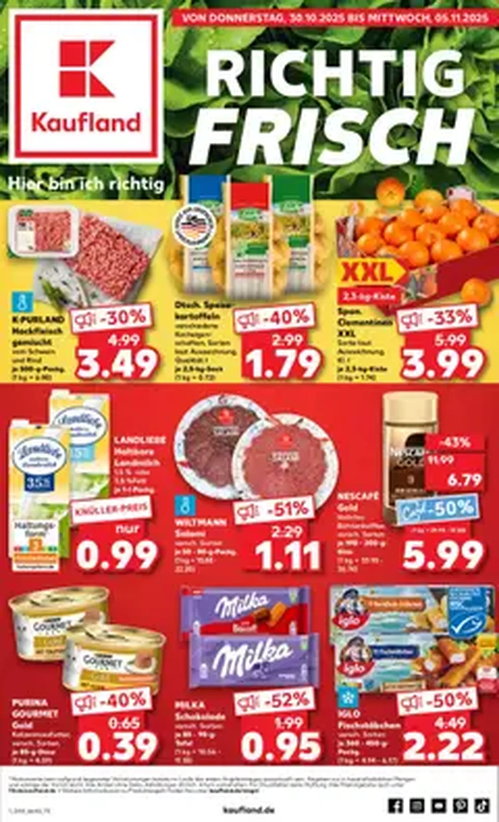 Kaufland DE - DE Folder - geldige folder vanaf 30-10-2025 pagina 1 van 1