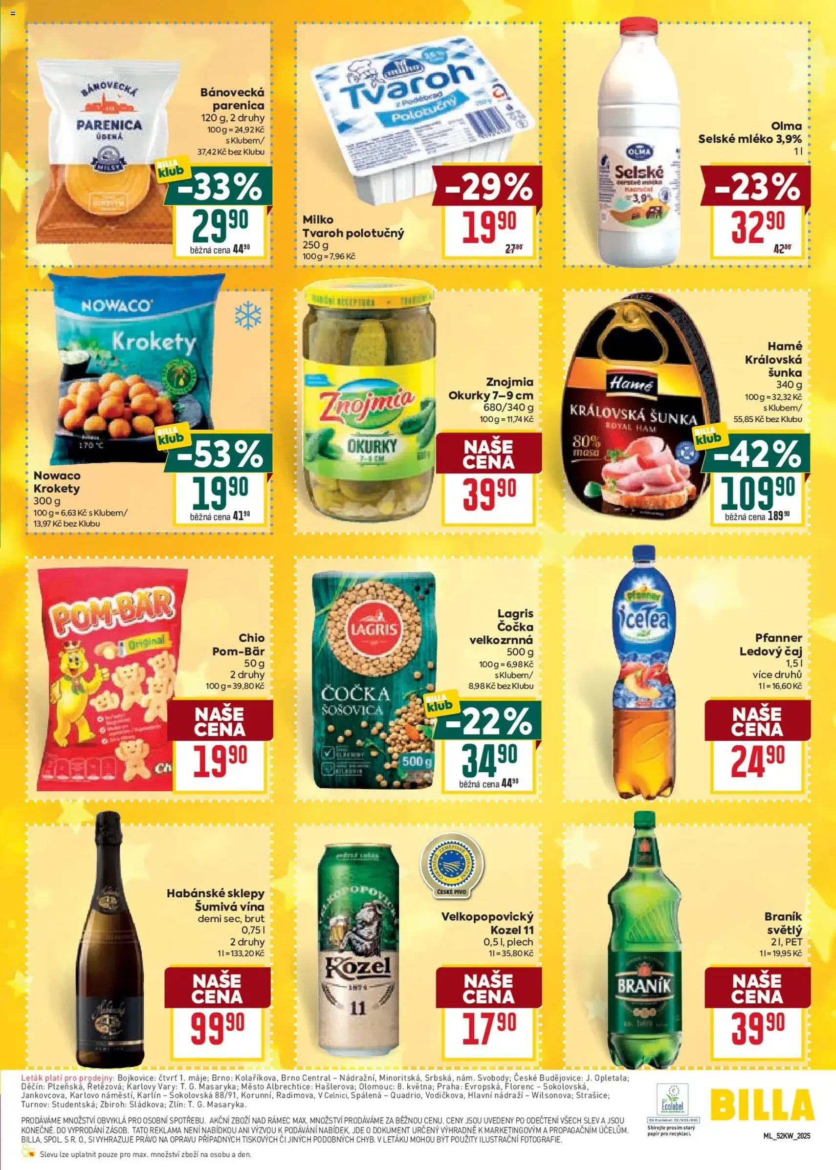 Billa Malý leták - platný leták od 27.12.2025 strana 3 z 4