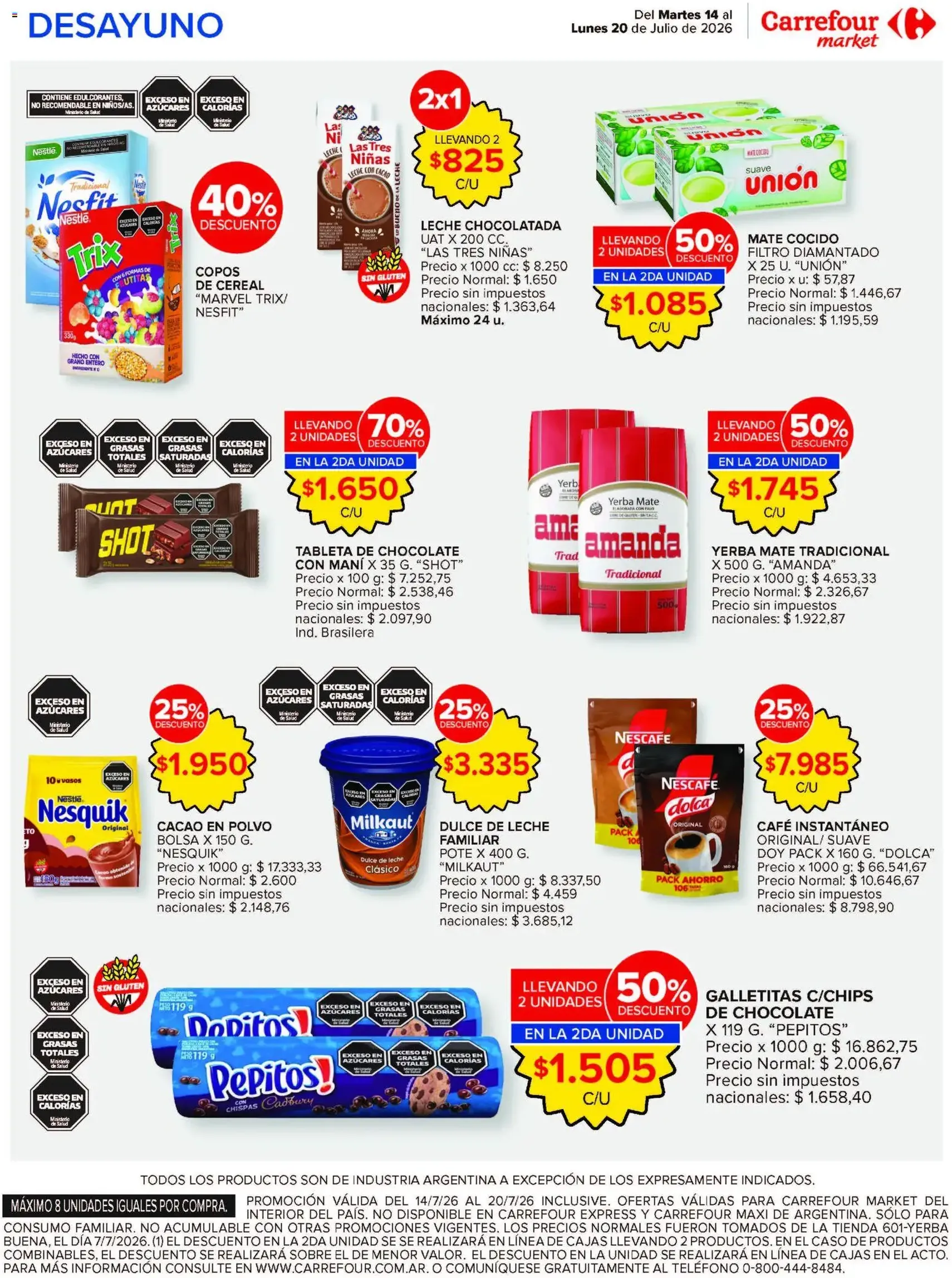 Carrefour ofertas - folleto válido desde 14/07/2026 página 41 de 54