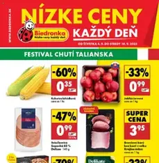 Biedronka leták - náhľad letáku platný od 04.09.2025