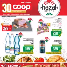 COOP Akciós újság - szórólap előnézete érvényes 2025.09.11. -tól