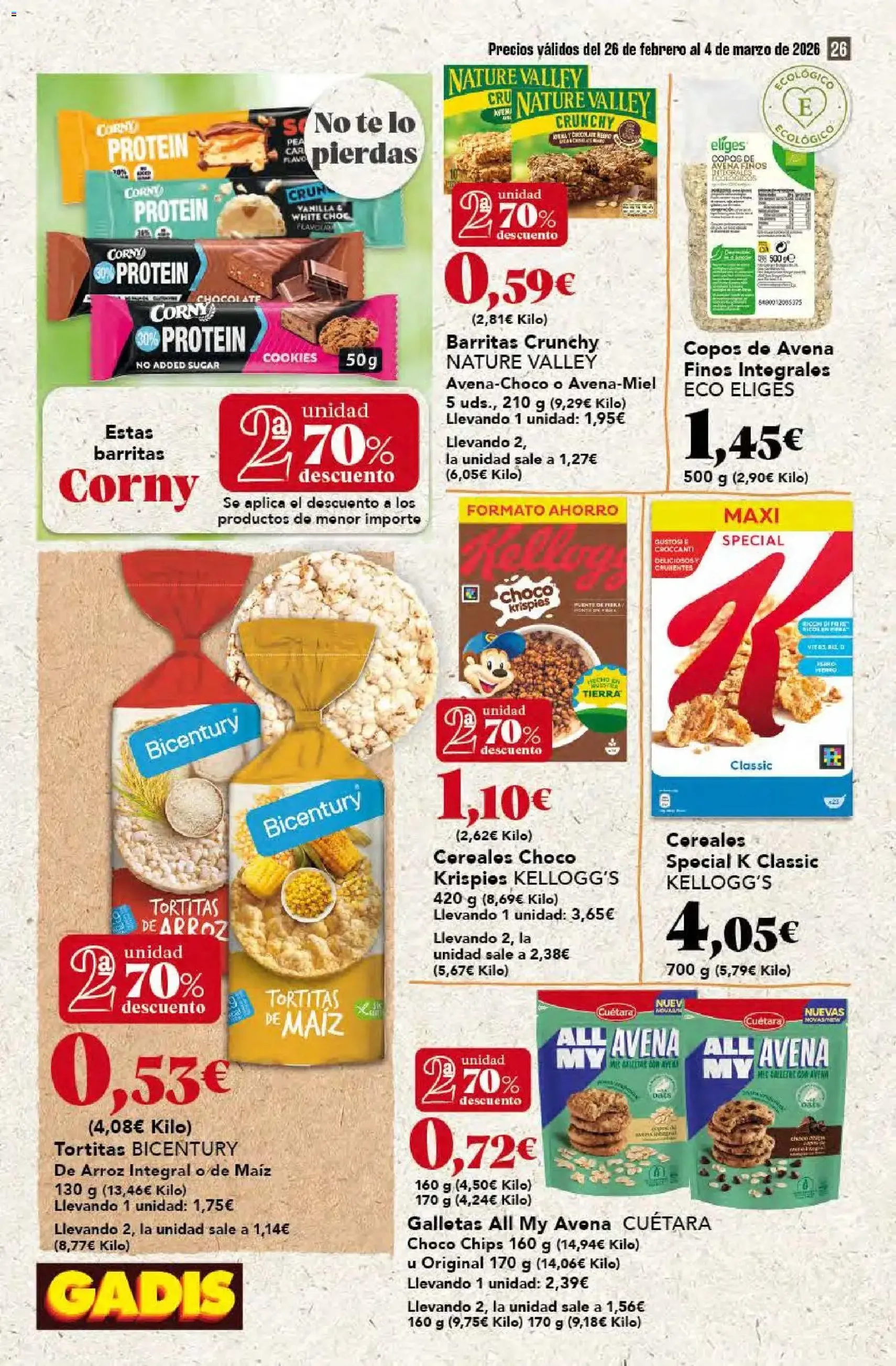 Gadis - folleto - folleto válido desde 26/02/2026 página 26 de 48