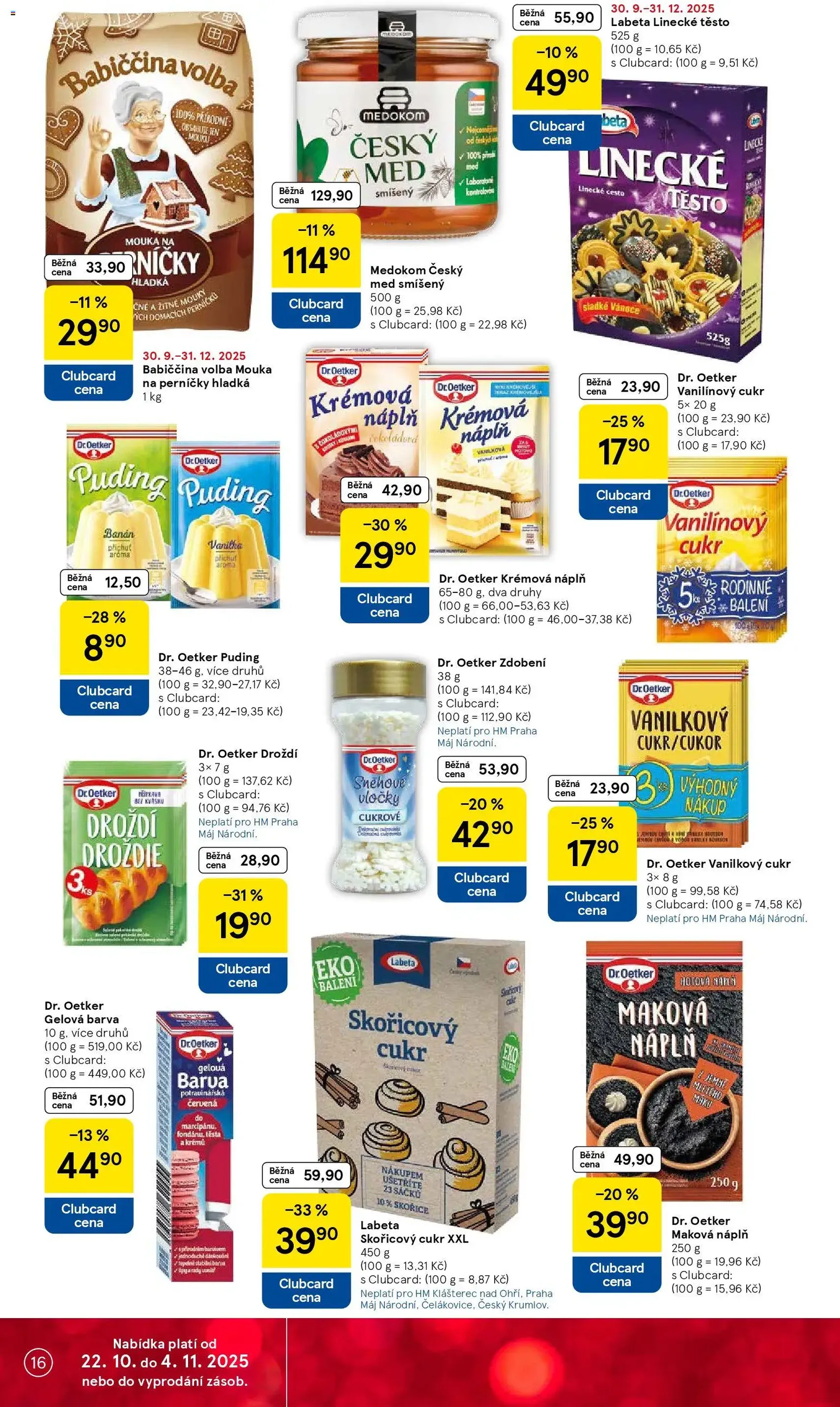 Tesco leták - Hypermarket - platný leták od 29.10.2025 strana 16 z 31 Tesco leták - Hypermarket - platný leták od 29.10.2025 strana 16 z 31