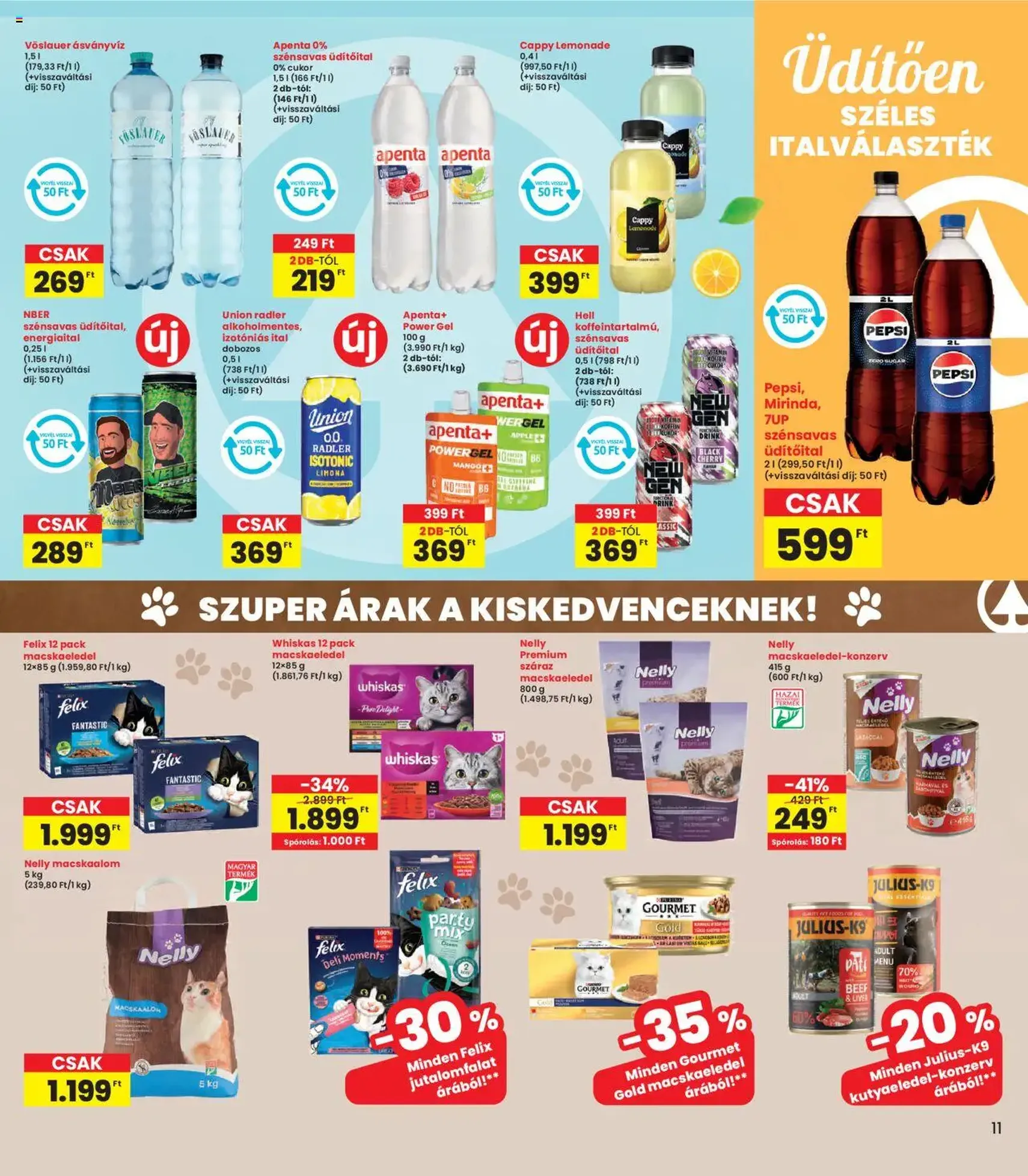 Interspar Akciós újság - 2025.08.07. érvényes szórólap 11 oldal 16 oldalból Interspar Akciós újság - 2025.08.07. érvényes szórólap 11 oldal 16 oldalból