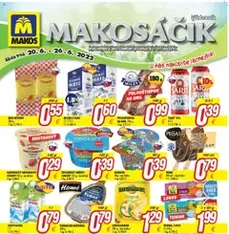 Makos leták - náhľad letáku platný od 11.08.2025