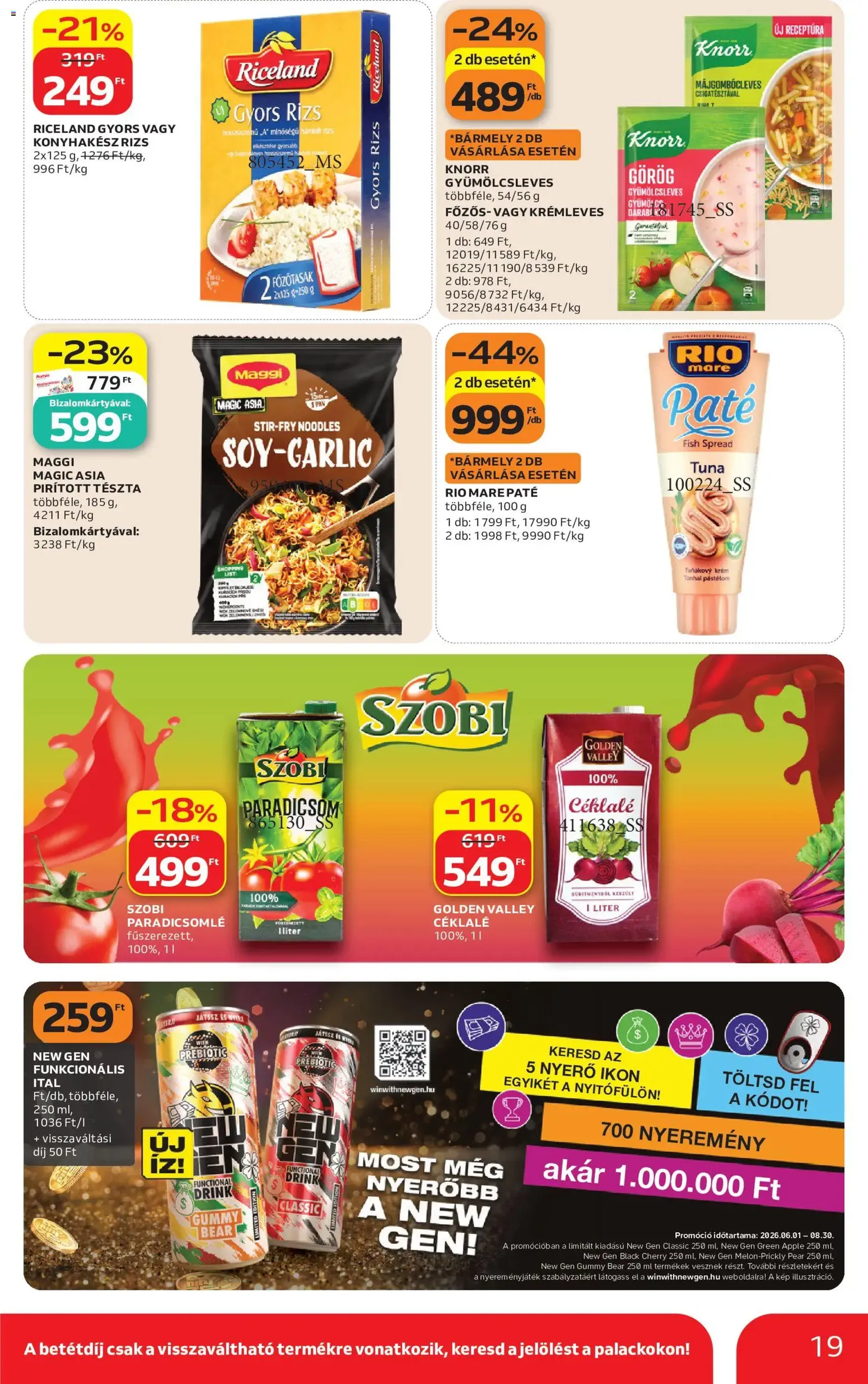 Auchan akciós újság - 2026.06.25. érvényes szórólap 19 oldal 38 oldalból
