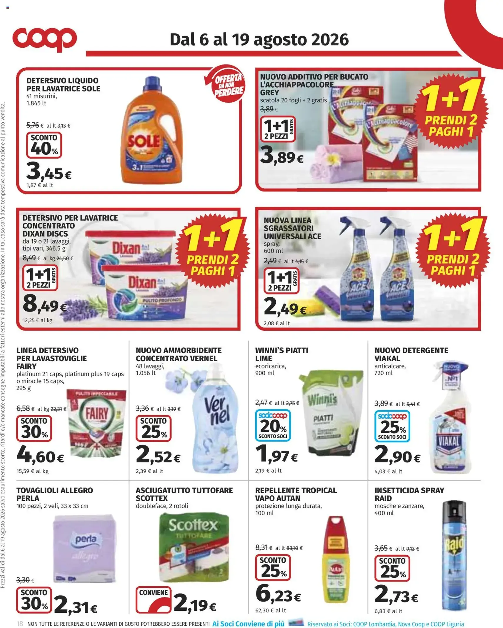 COOP volantino - volantino valido dal 06/08/2026 pagina 18 di 21