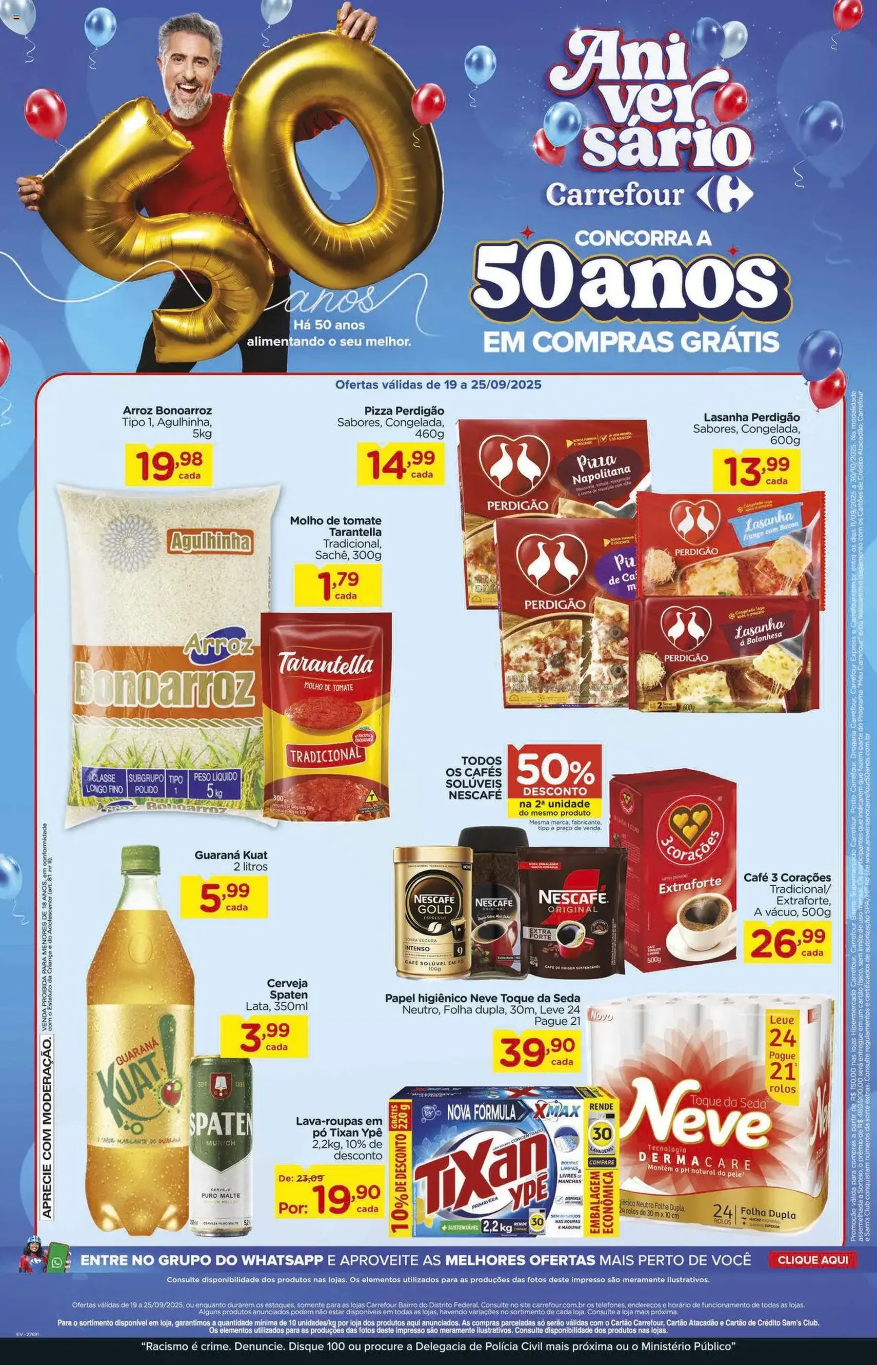 Carrefour Bairro - Ofertas da semana - folheto válido a partir de 19/09/2025 página 1 de 10 Carrefour Bairro - Ofertas da semana - folheto válido a partir de 19/09/2025 página 1 de 10