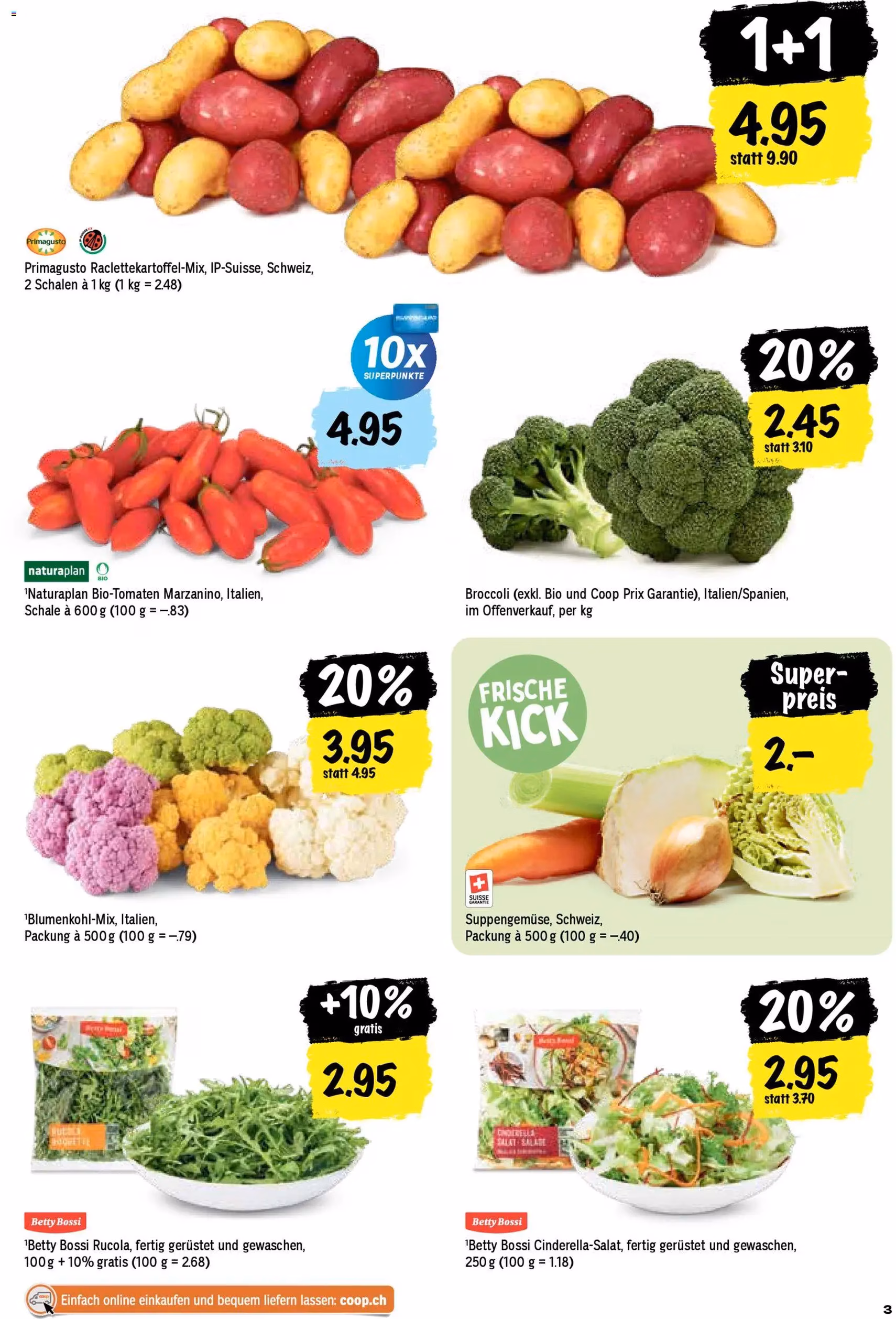 Coop Aktionen - Gültiger Prospekt ab 29.12.2025, Seite 3 von insgesamt 24