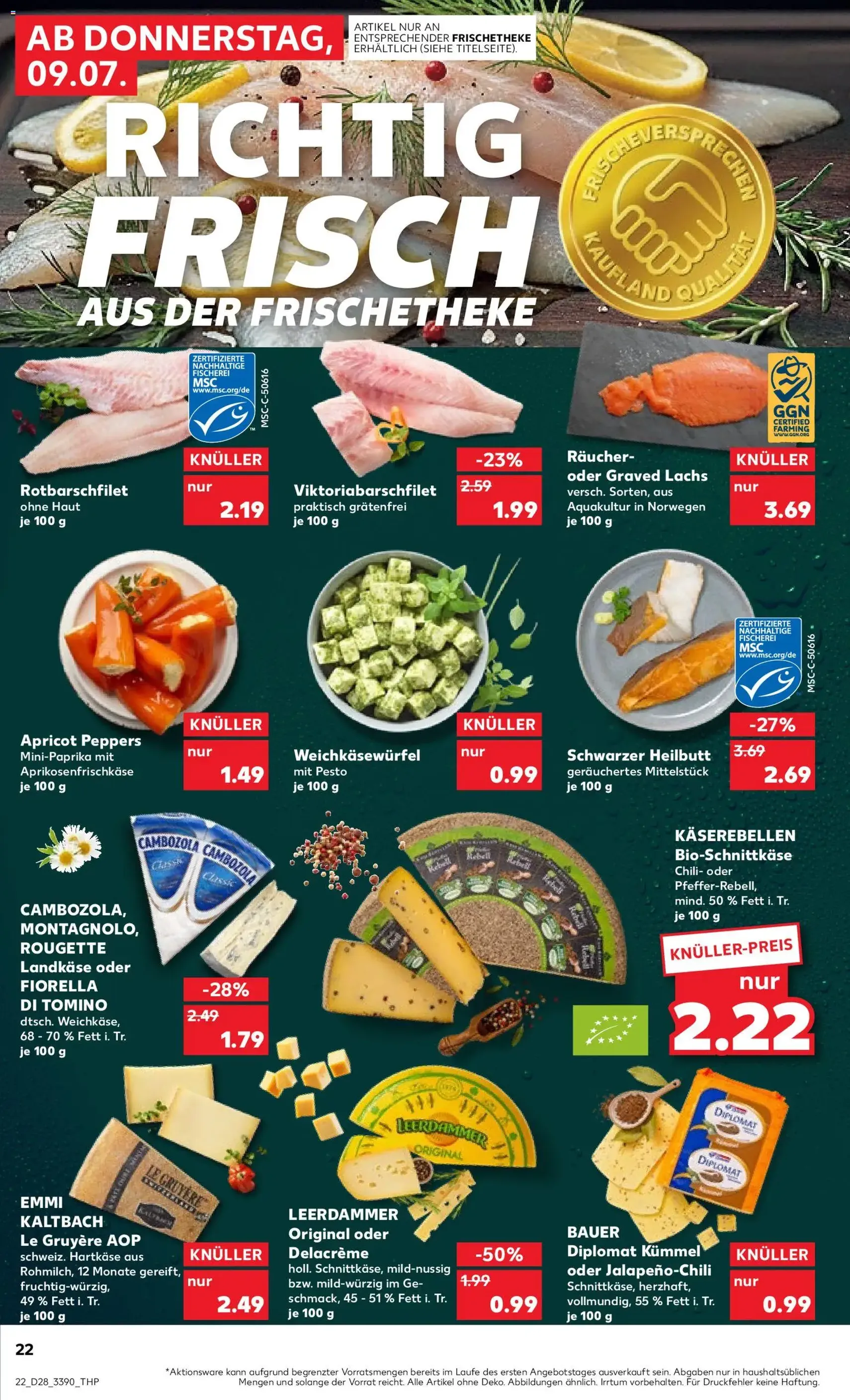 Kaufland DE -DE Folder - geldige folder vanaf 09-07-2026 pagina 22 van 52