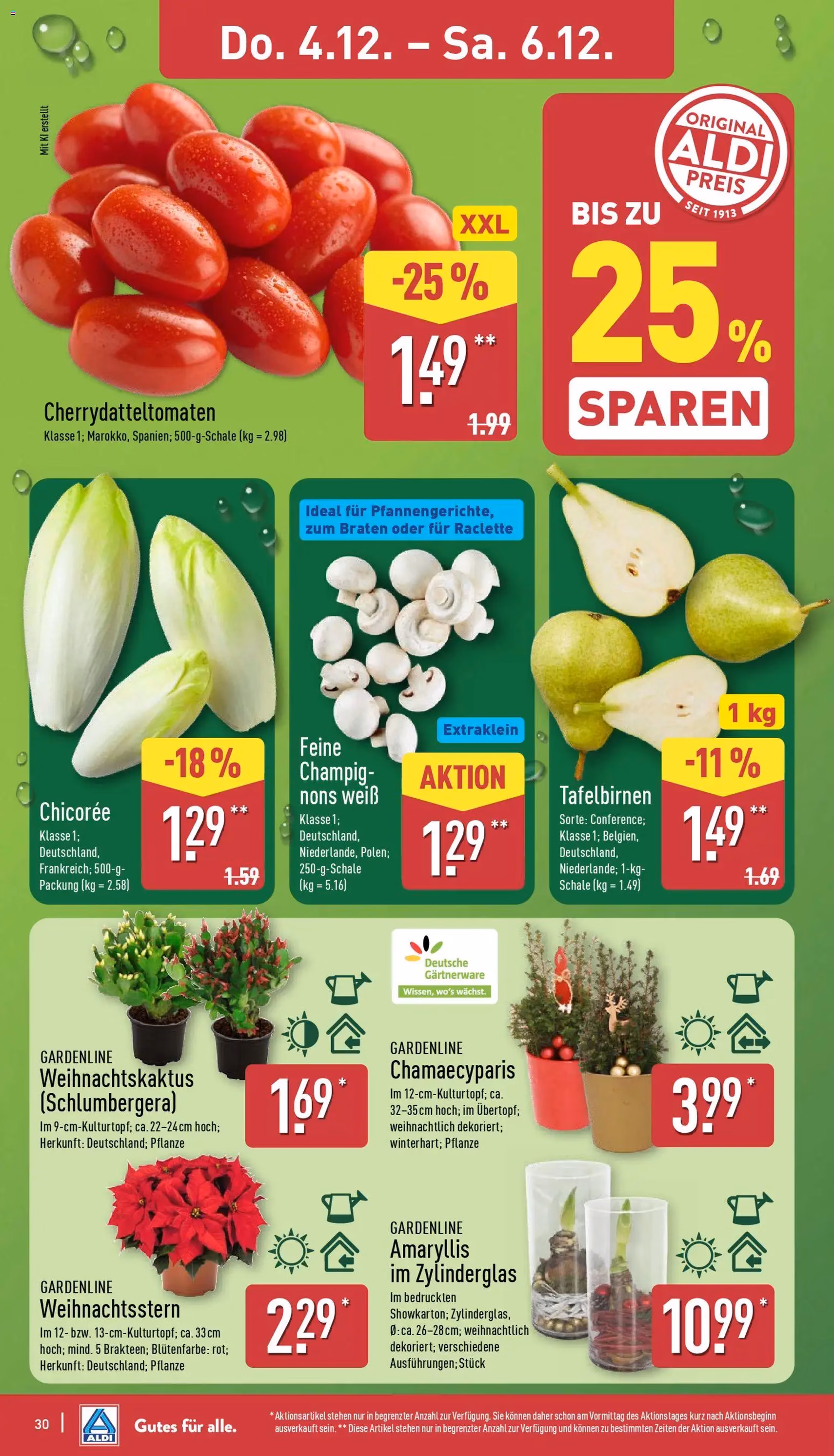 Aldi Prospekt - Gültiger Prospekt ab 01.12.2025, Seite 30 von insgesamt 45