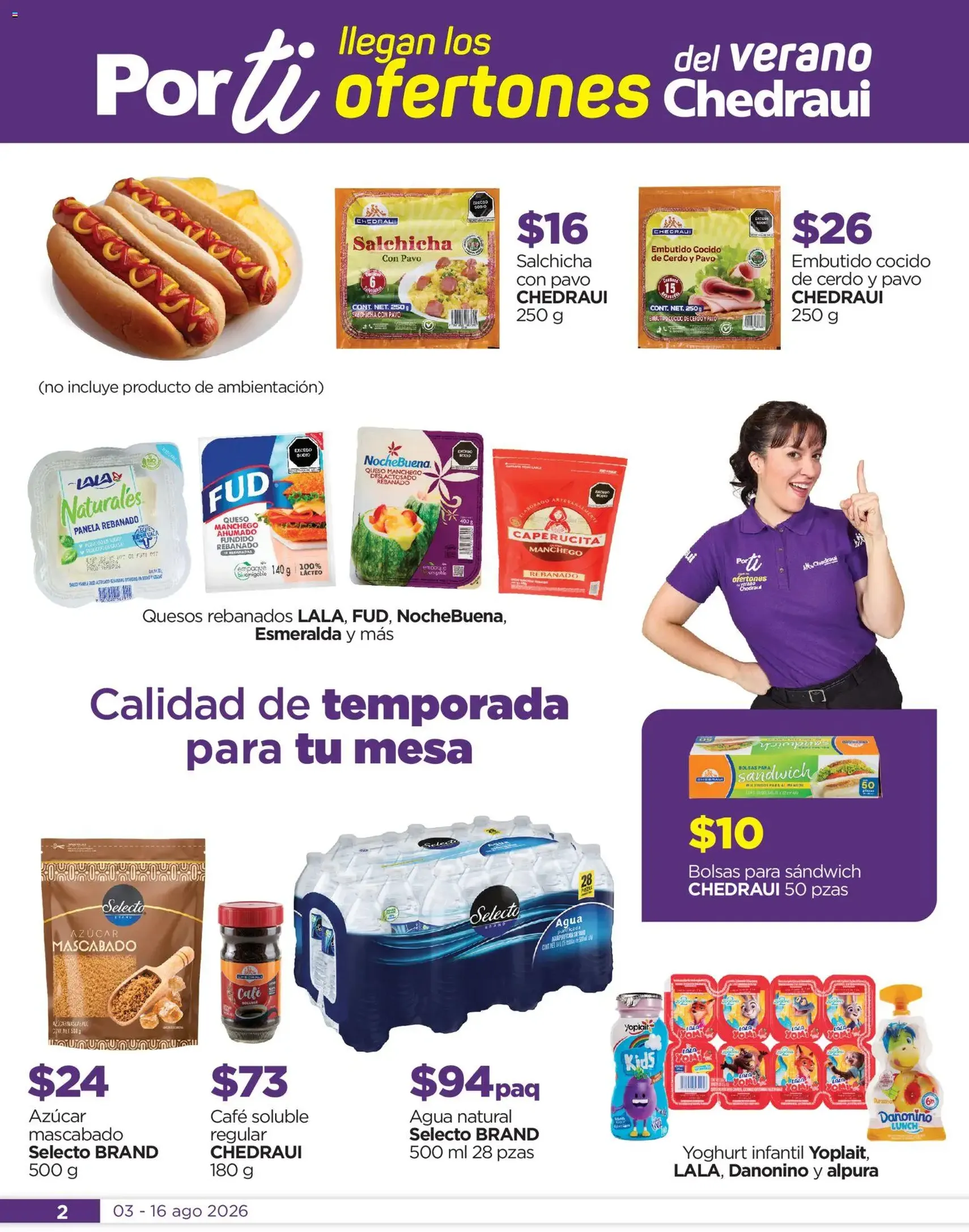 Chedraui folleto - folleto válido desde 03/08/2026 página 2 de 16