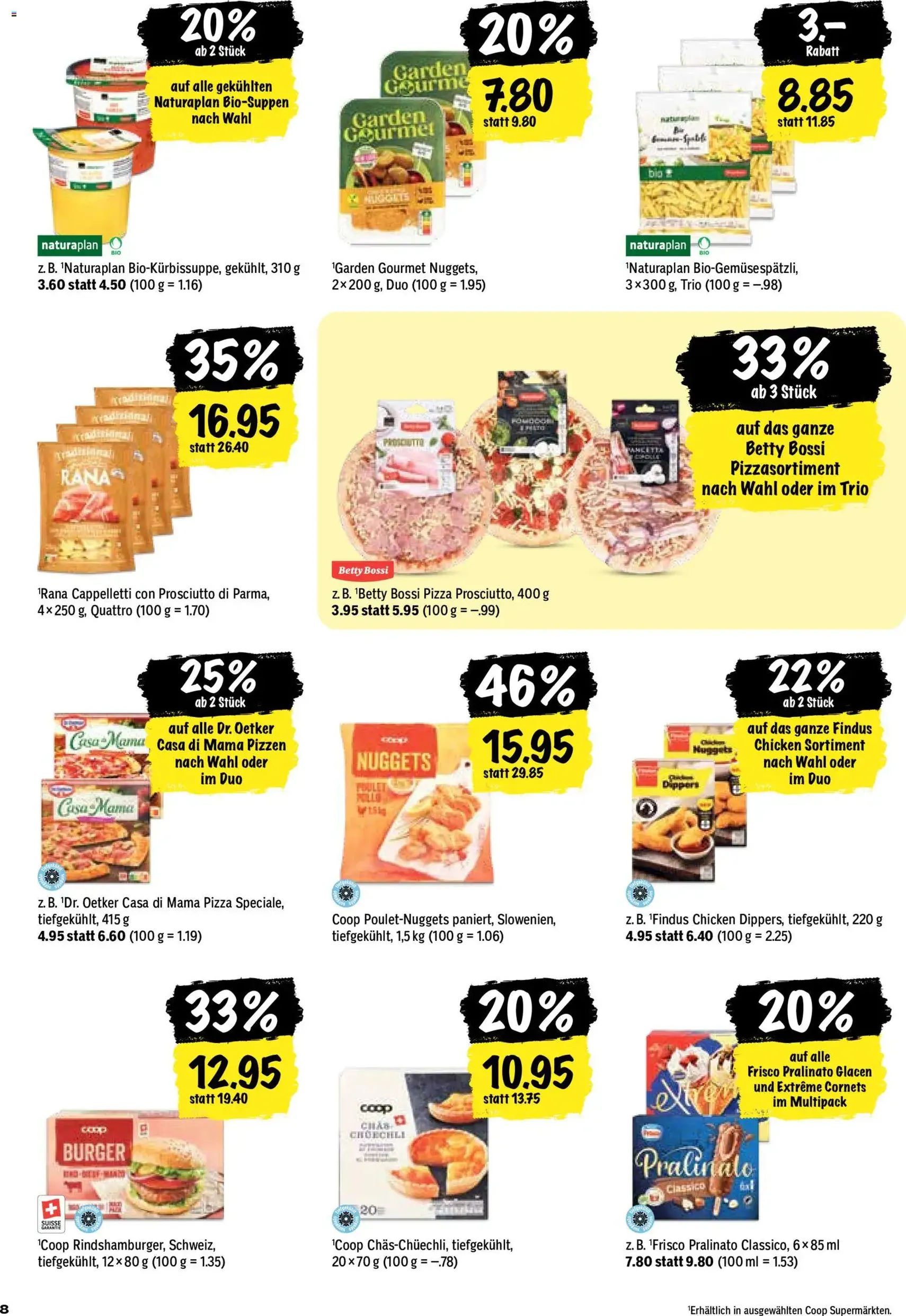 Coop aktionen - Gültiger Prospekt ab 15.10.2026, Seite 8 von insgesamt 24