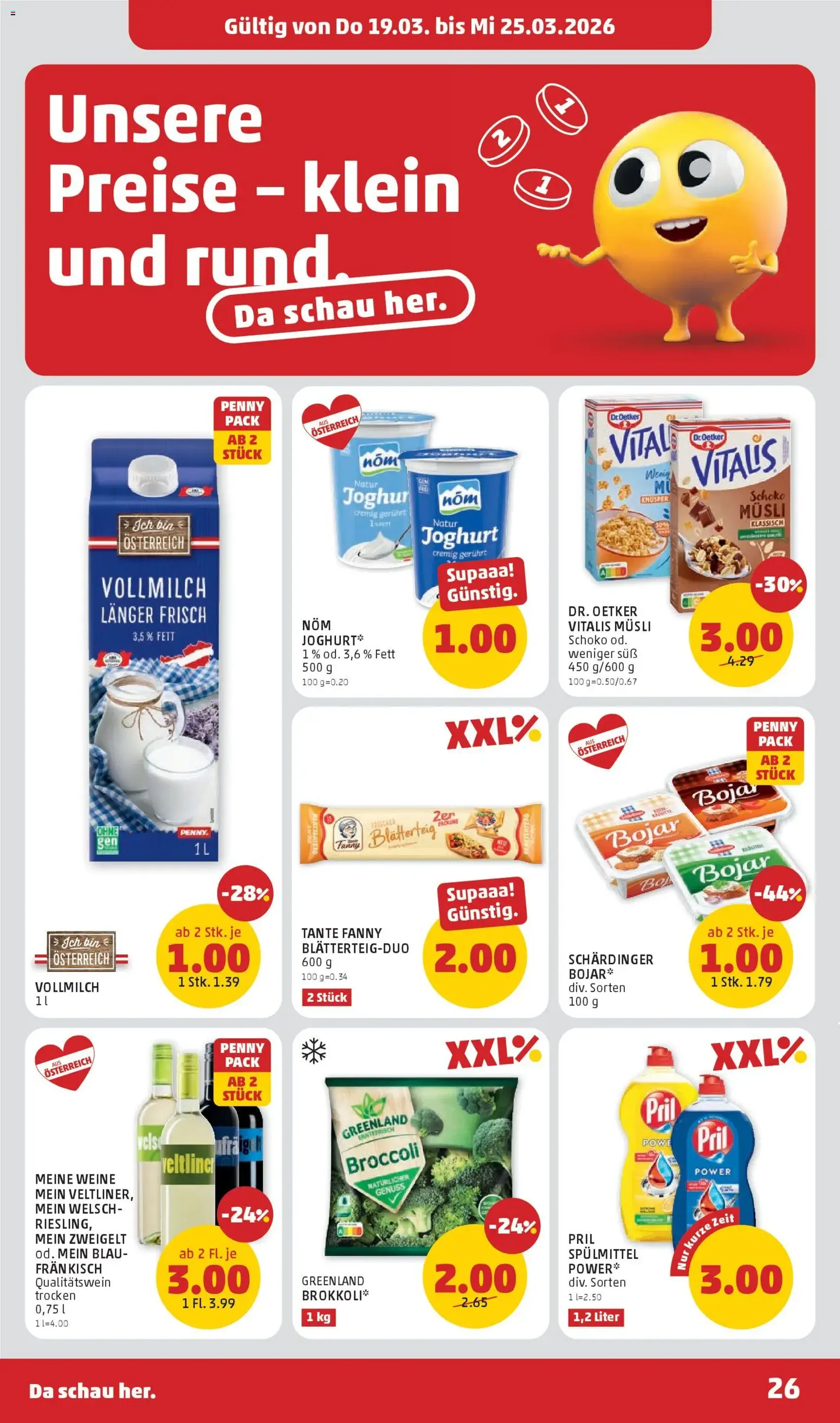 Penny Markt - Flugblatt - Gültiger Prospekt ab 19.03.2026, Seite 26 von insgesamt 32