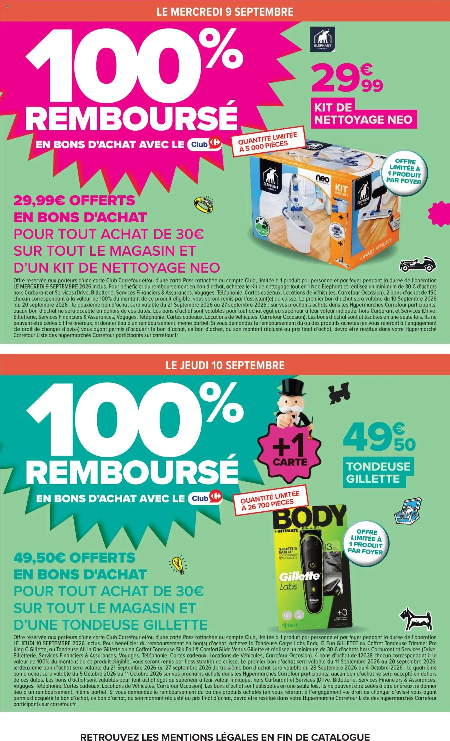 Carrefour catalogue - brochure valable à partir du 08/09/2026, page 6 sur 101