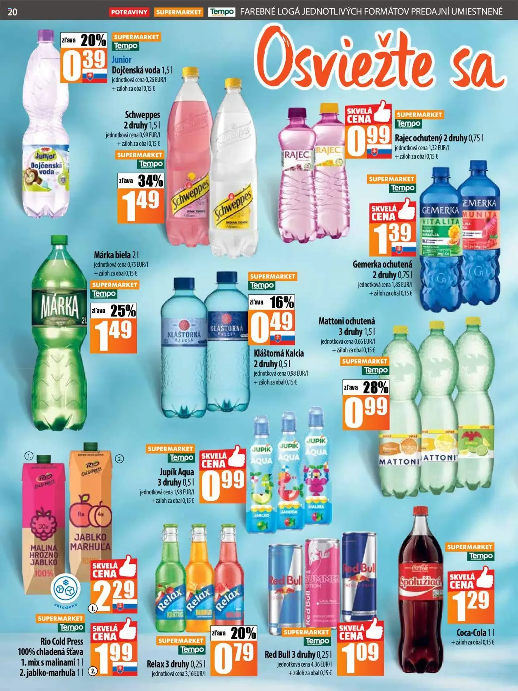 COOP Jednota leták - platný leták od 24.07.2025 strana 20 z 28 COOP Jednota leták - platný leták od 24.07.2025 strana 20 z 28