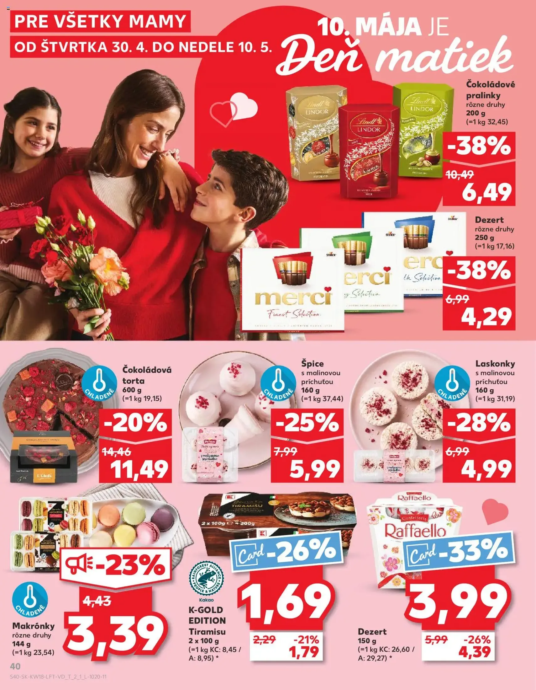 Kaufland leták - platný leták od 30.04.2026 strana 40 z 72
