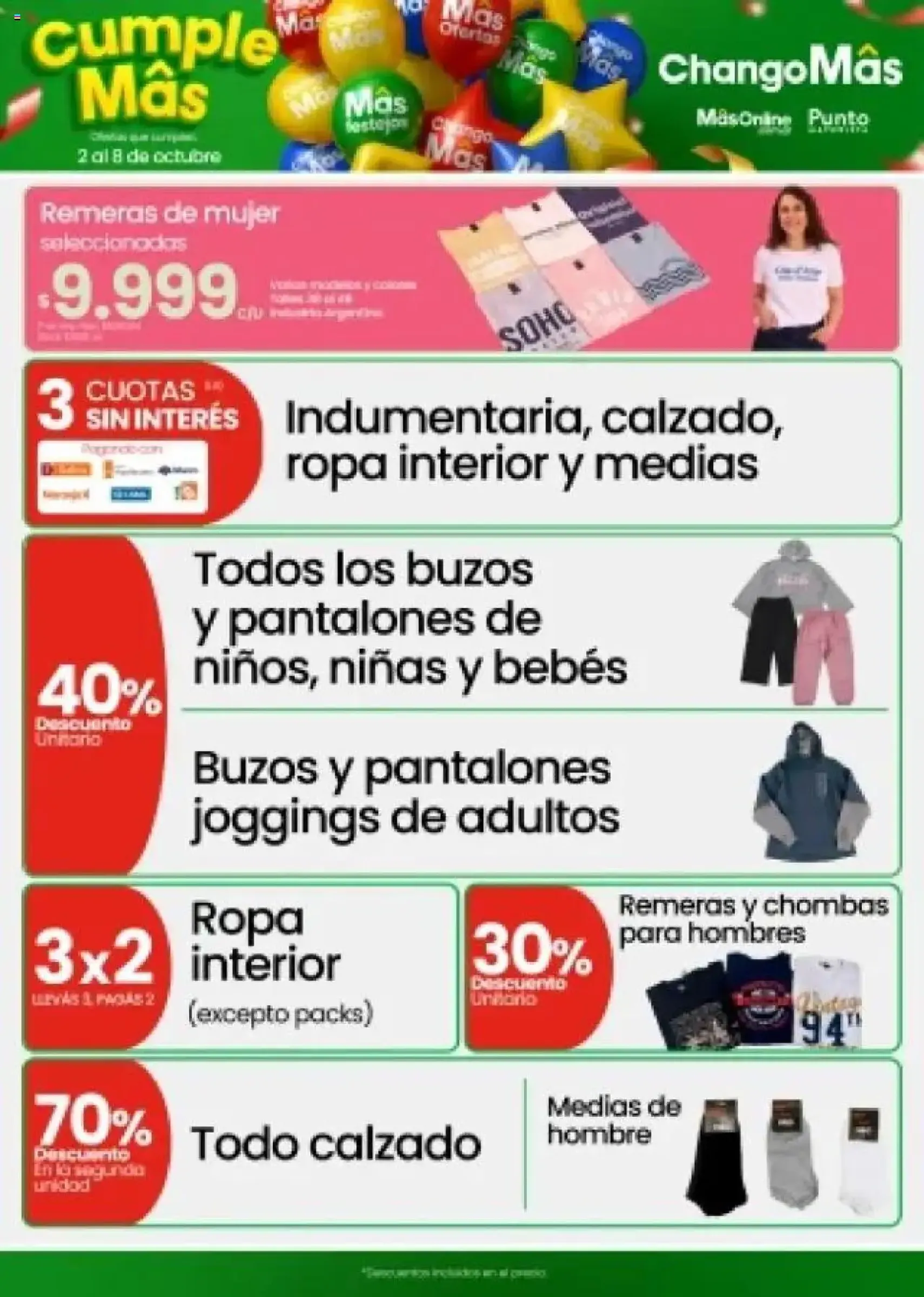 Changomas ofertas - folleto válido desde 02/10/2025 página 12 de 17