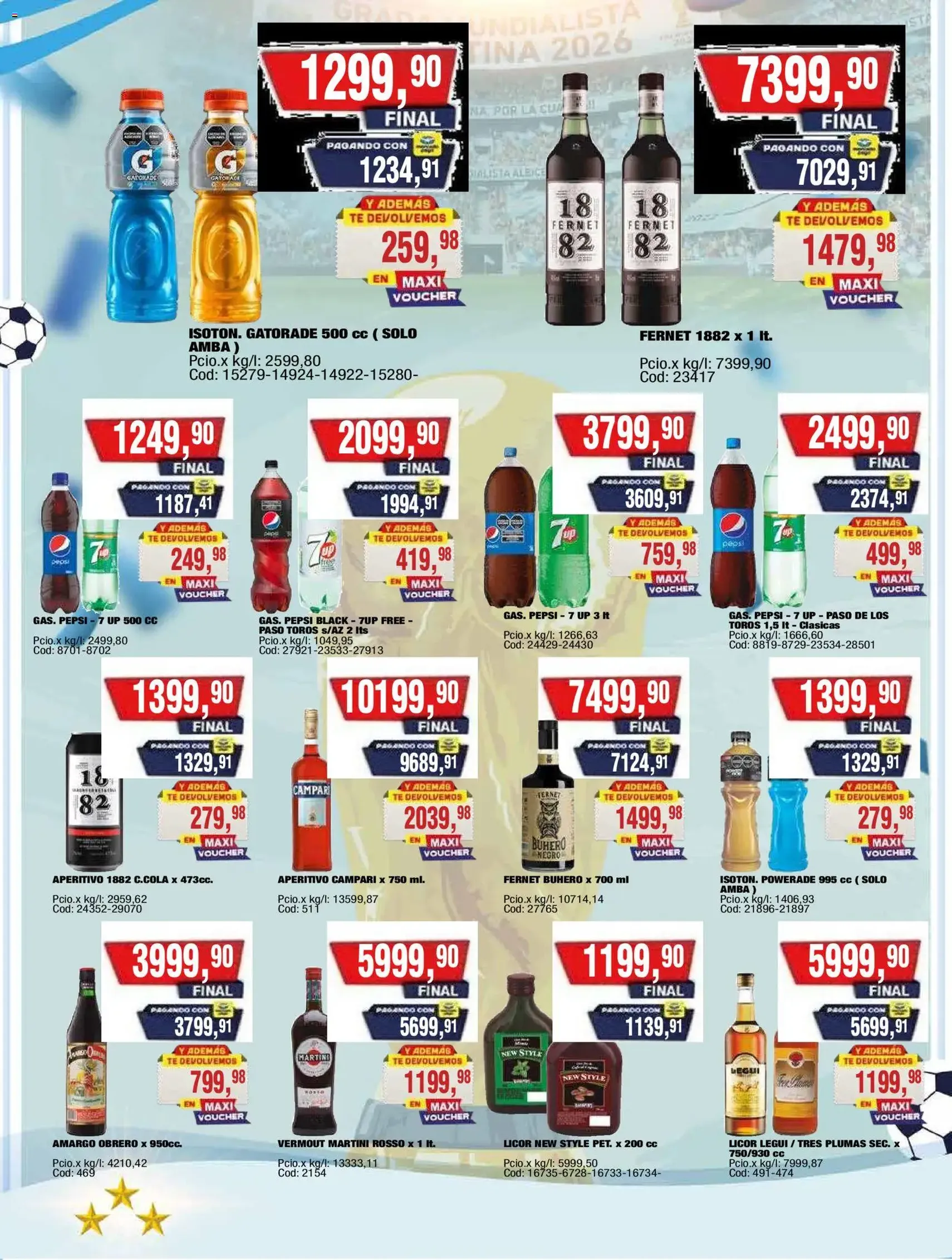 Maxiconsumo ofertas - folleto válido desde 20/07/2026 página 21 de 36