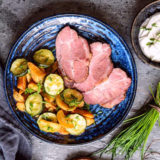 Anteprima ricetta Arista di maiale affumicata al forno