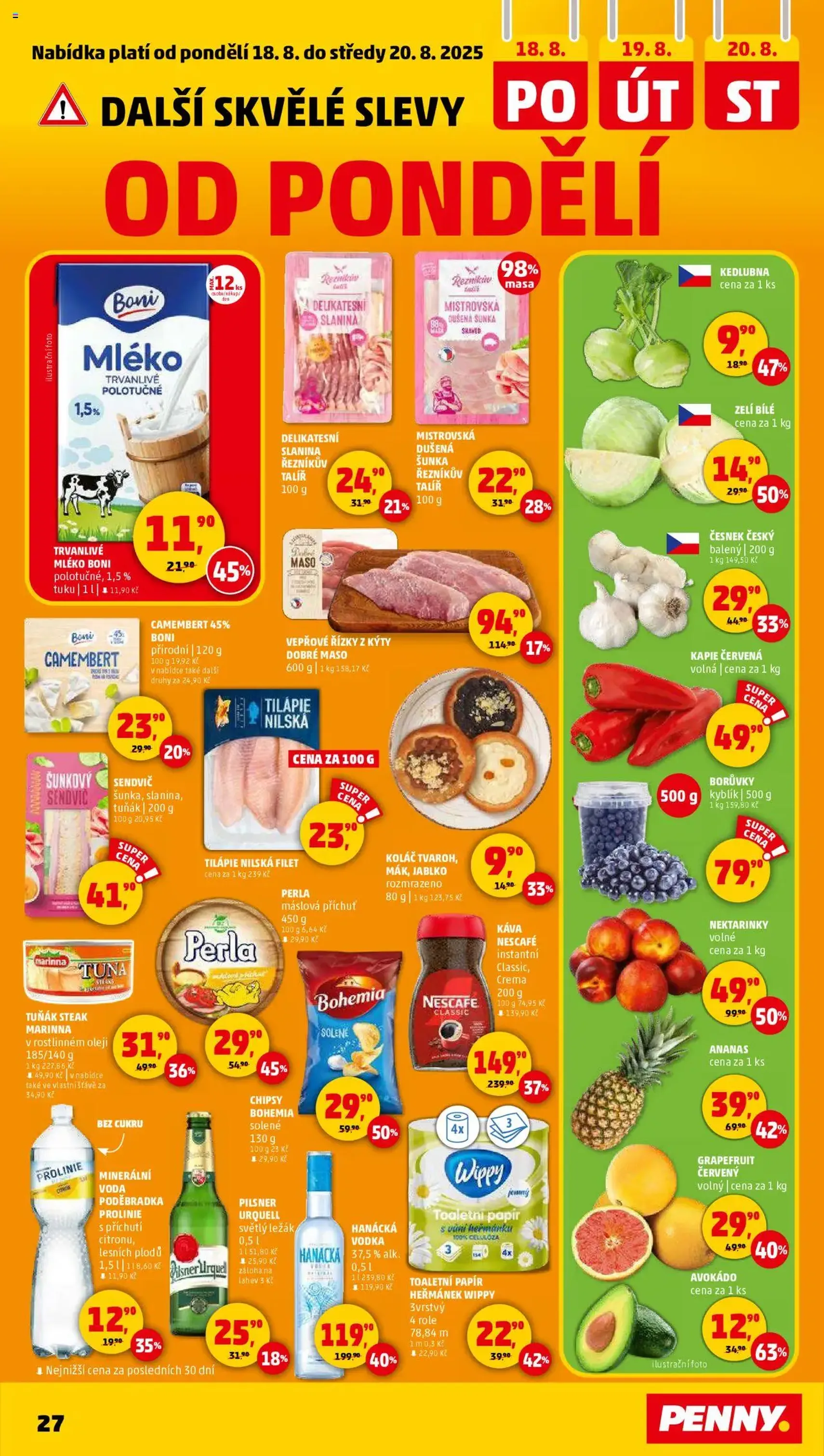 Penny Market leták - Čtvrtečník - platný leták od 14.08.2025 strana 27 z 32 Penny Market leták - Čtvrtečník - platný leták od 14.08.2025 strana 27 z 32