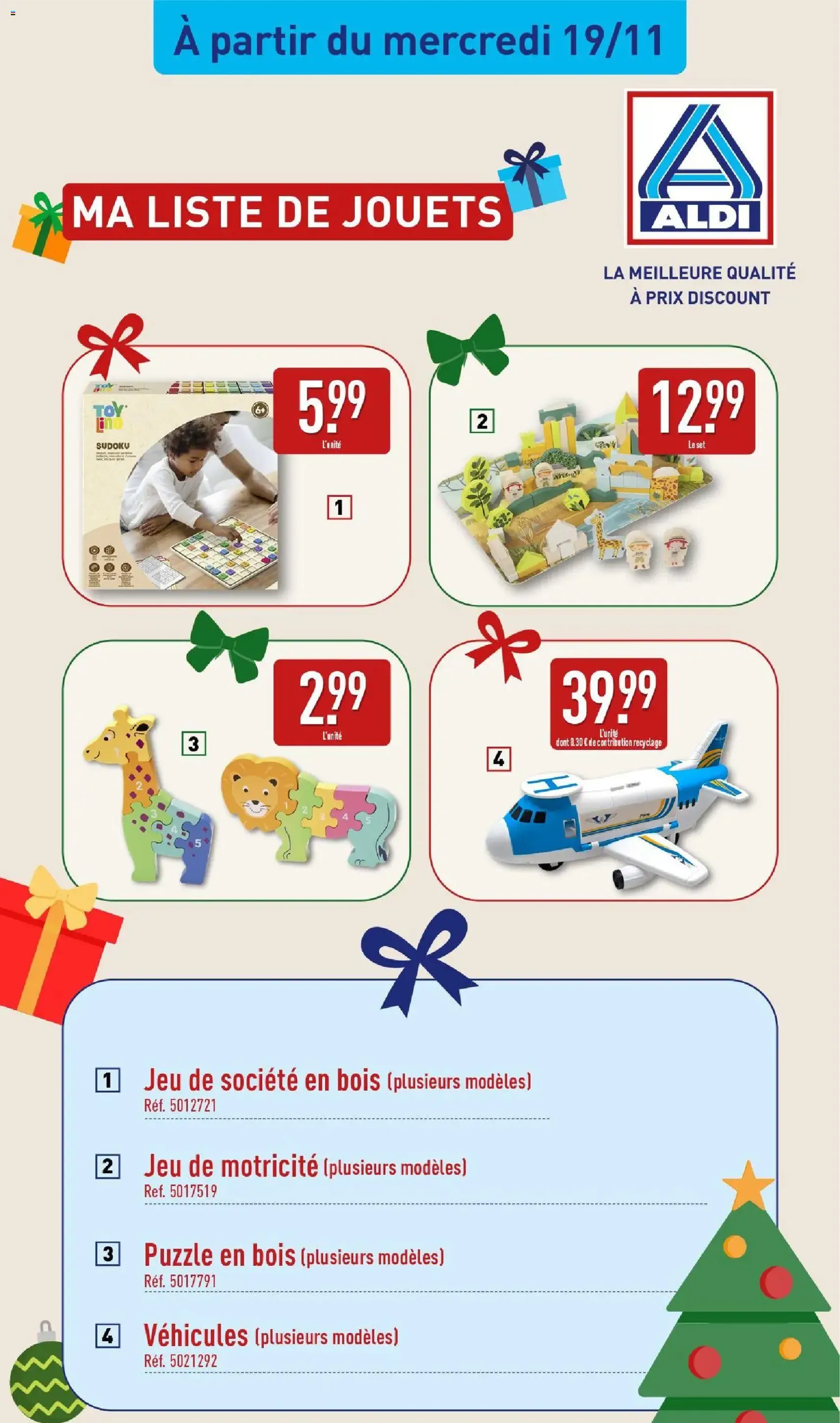 Aldi - Catalogue de la semaine 47 - brochure valable à partir du 18/11/2025, page 4 sur 46