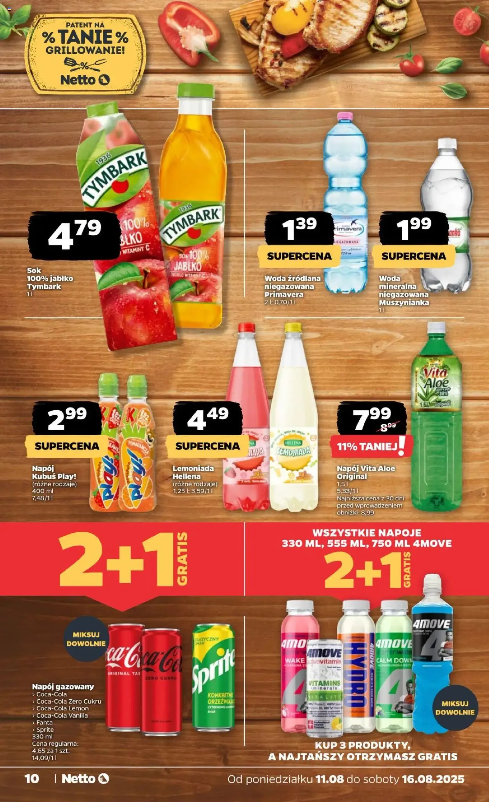 Netto gazetka - Spożywcza - ważny gazetka od 11.08.2025 strona 10 z 29 Netto gazetka - Spożywcza - ważny gazetka od 11.08.2025 strona 10 z 29