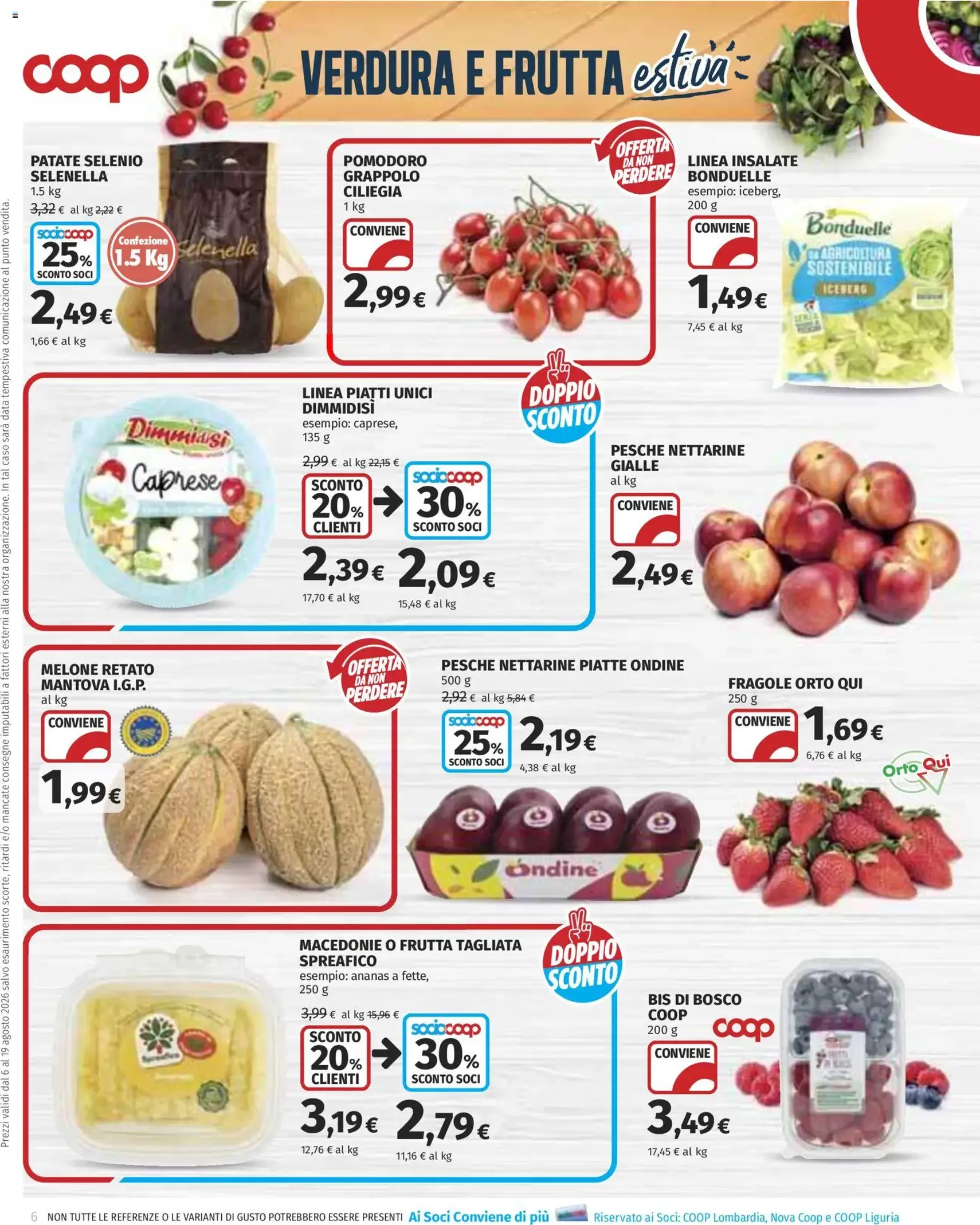 COOP volantino - volantino valido dal 06/08/2026 pagina 6 di 21
