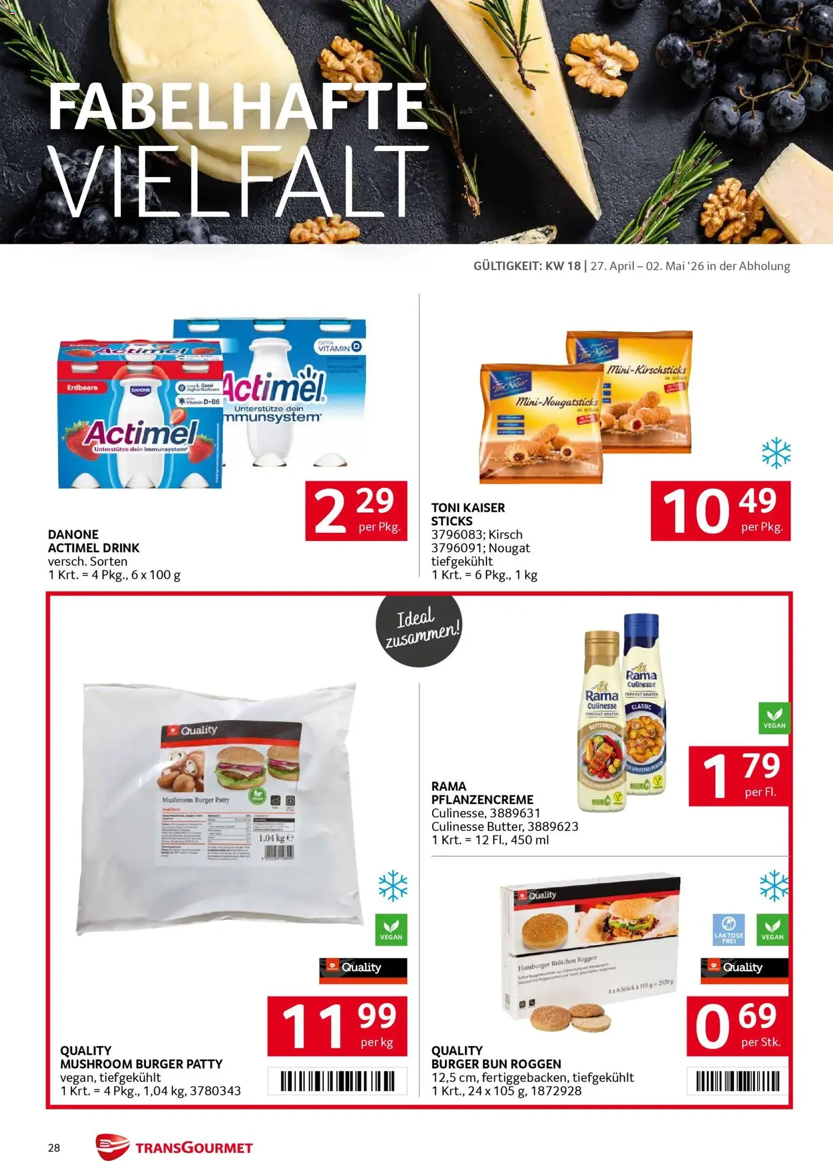 Transgourmet Flugblatt - Gültiger Prospekt ab 27.04.2026, Seite 27 von insgesamt 31