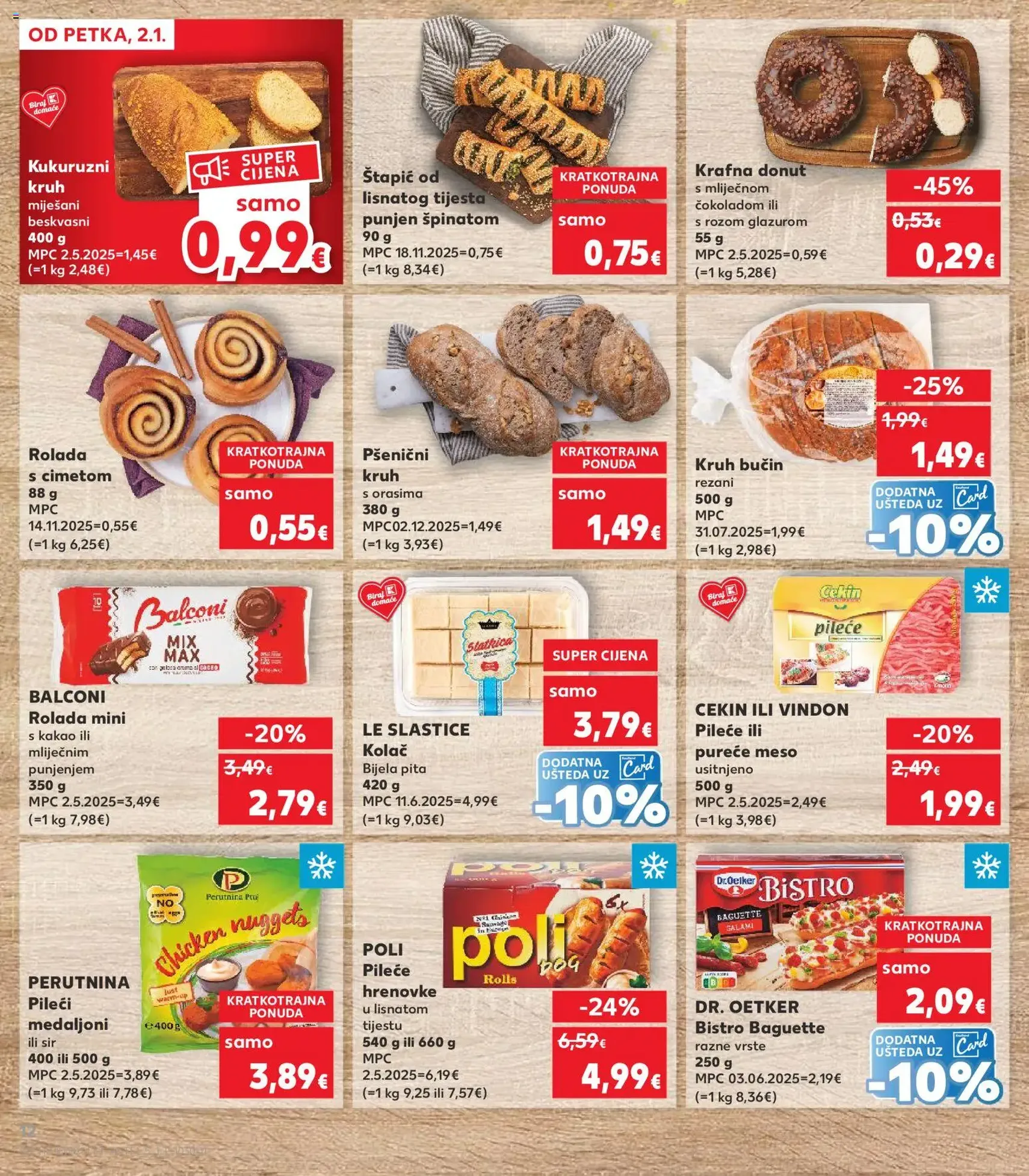 Kaufland HR Akciós újság - 2026.01.02. érvényes szórólap 12 oldal 24 oldalból