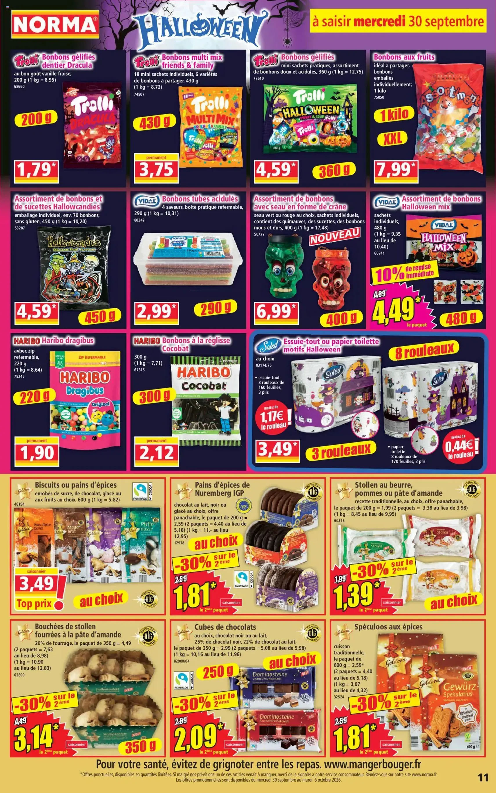 Norma catalogue - brochure valable à partir du 30/09/2026, page 11 sur 14