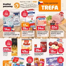 Trefa leták - náhled letáku platný od 29.10.2025 Trefa leták - náhled letáku platný od 29.10.2025
