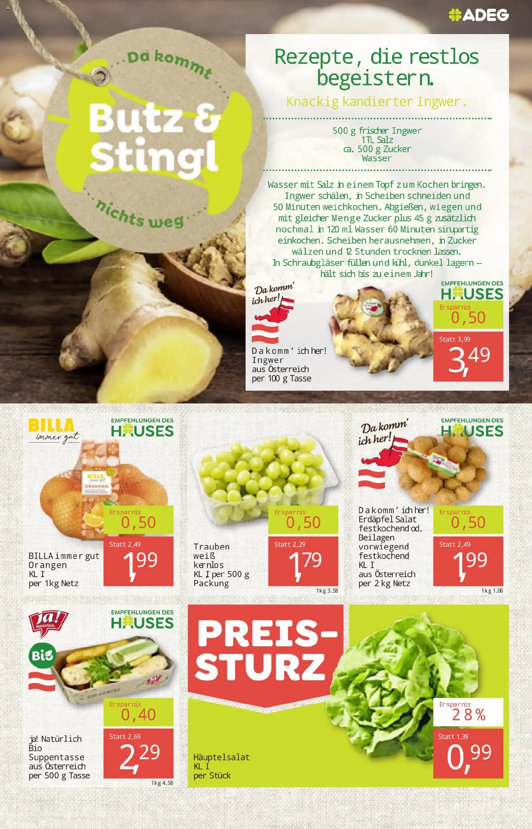 ADEG Flugblatt - Gültiger Prospekt ab 06.11.2025, Seite 3 von insgesamt 12