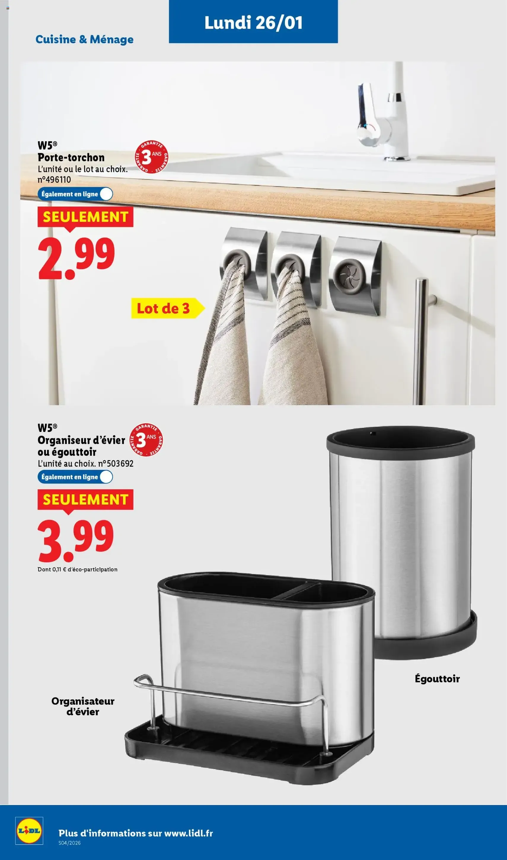 LIDL catalogue semaine 4 - brochure valable à partir du 22/01/2026, page 68 sur 79