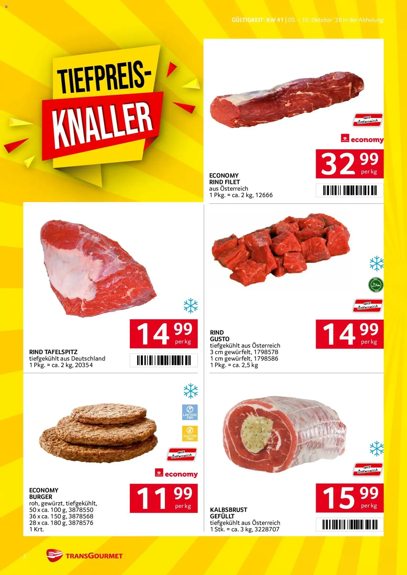 Transgourmet Flugblatt - Gültiger Prospekt ab 05.10.2026, Seite 2 von insgesamt 28