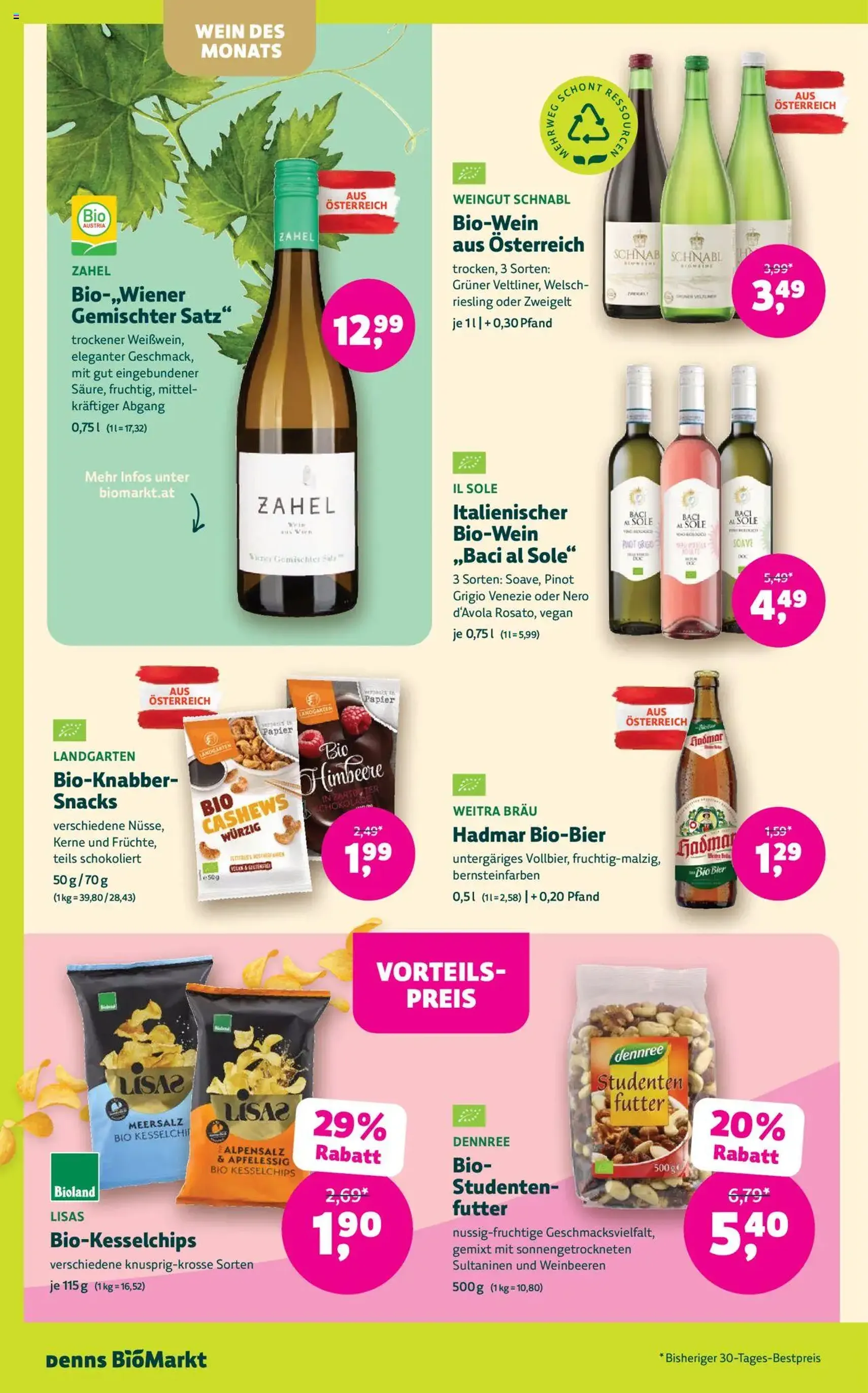 Denns BioMarkt Angebote - Gültiger Prospekt ab 30.07.2025, Seite 10 von insgesamt 12
