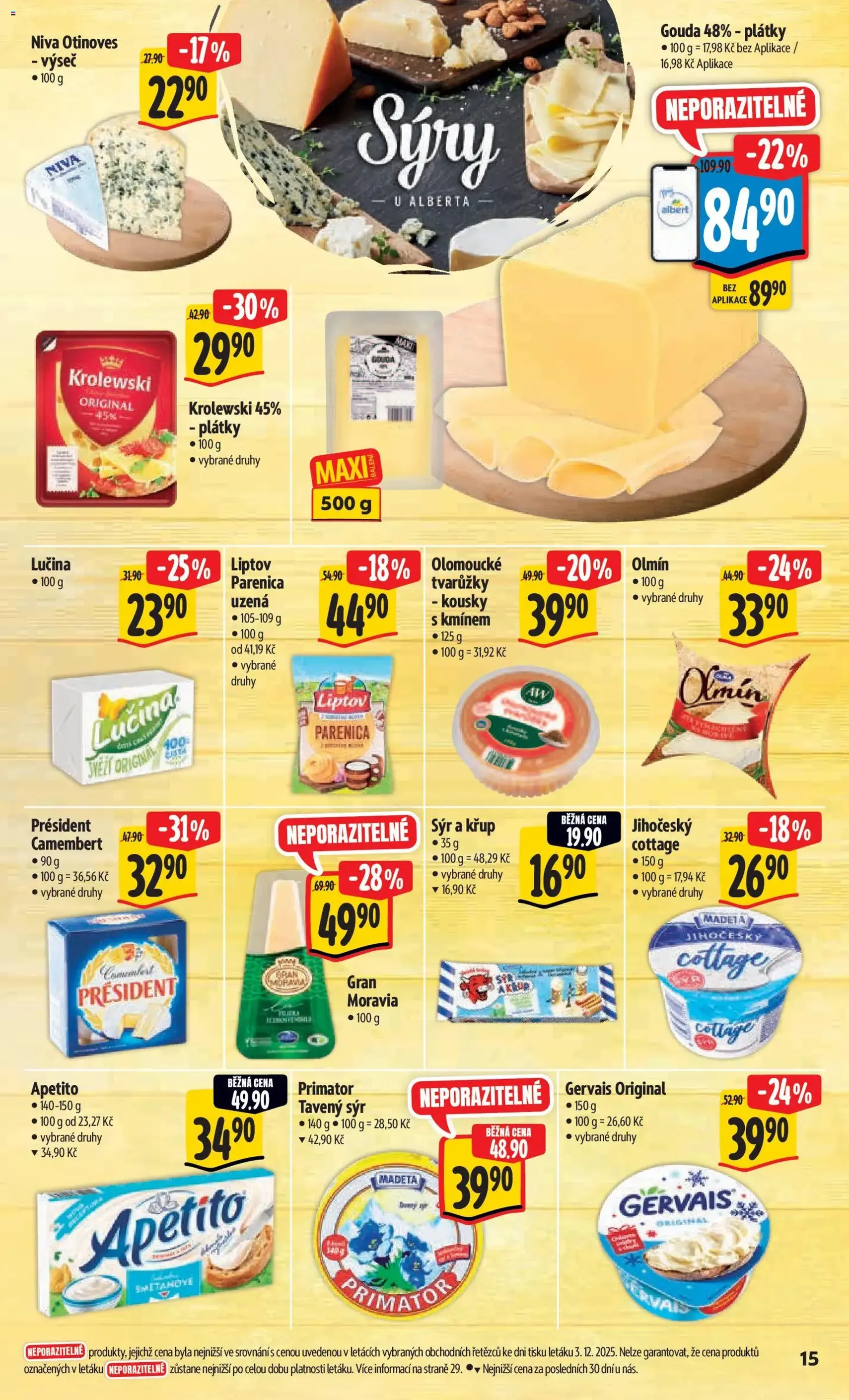 Albert leták - Hypermarket - platný leták od 10.12.2025 strana 23 z 60