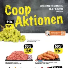 Coop Aktionen - Prospekt Vorschau gültig ab 28.08.2025