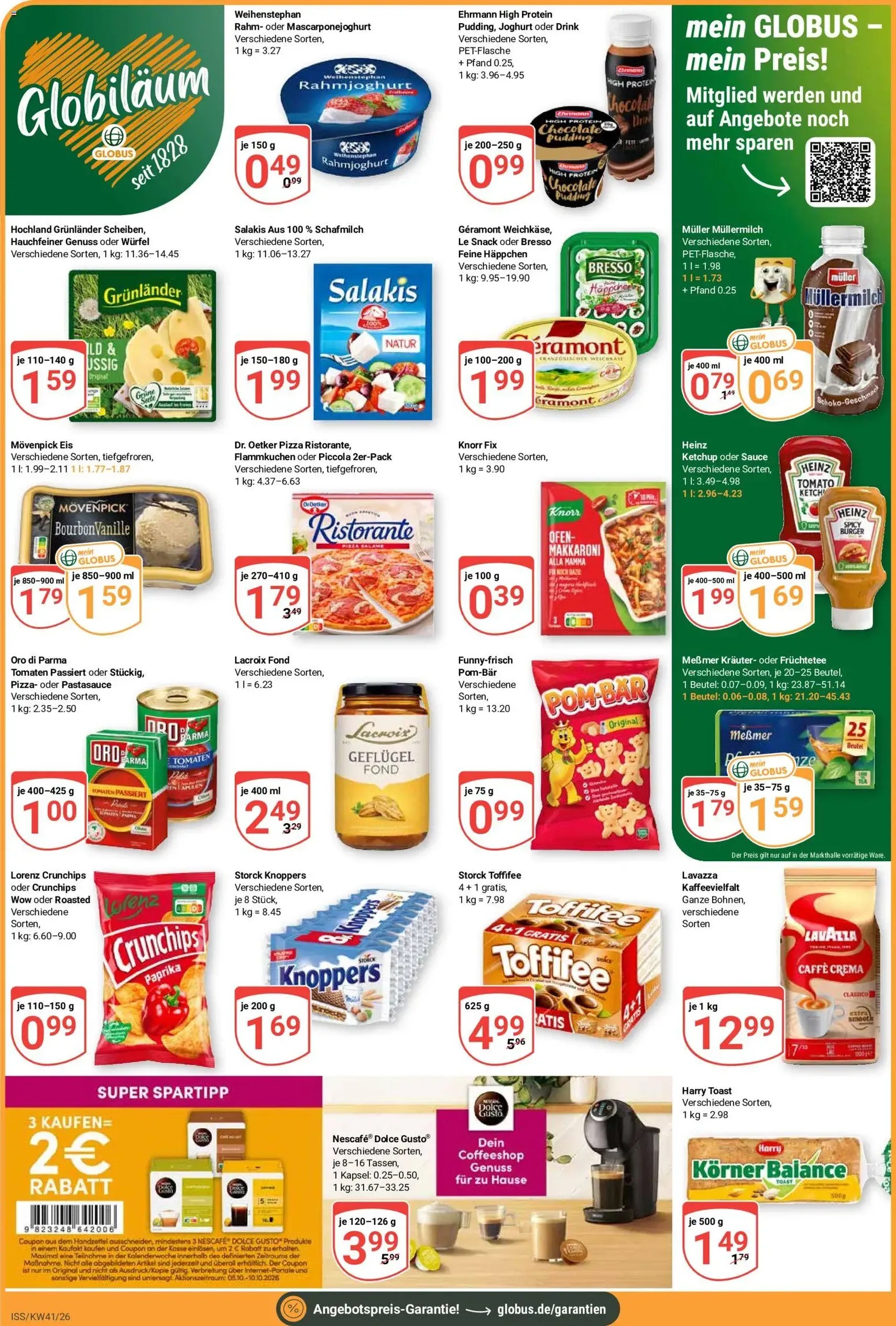 Globus Prospekt - Gültiger Prospekt ab 05.10.2026, Seite 4 von insgesamt 28