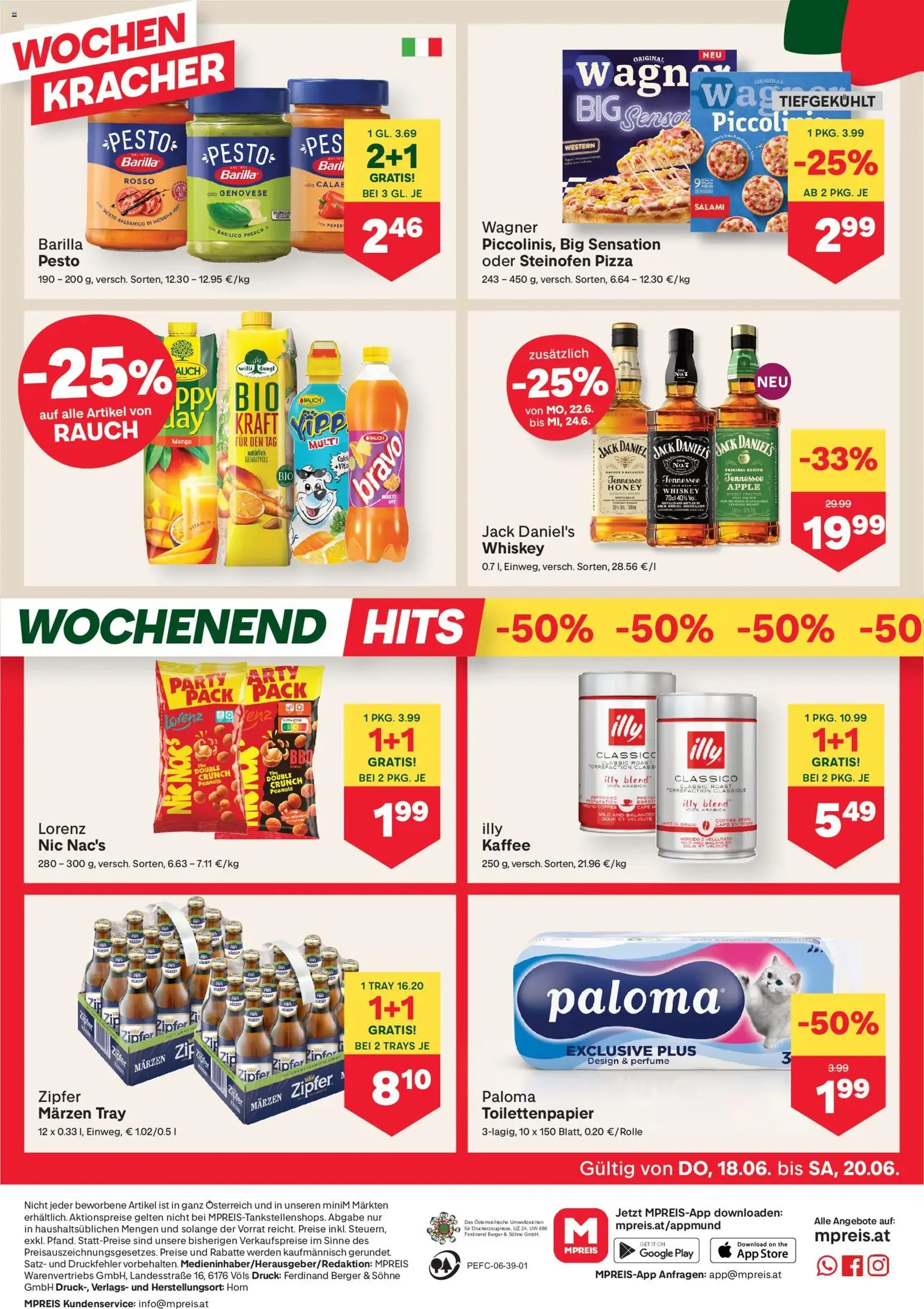 MPREIS Flugblatt - Gültiger Prospekt ab 18.06.2026, Seite 12 von insgesamt 17