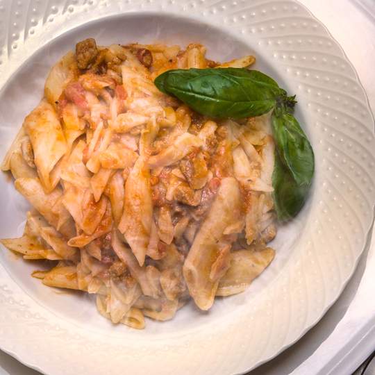Anteprima ricetta Penne ai carciofi e pomodoro