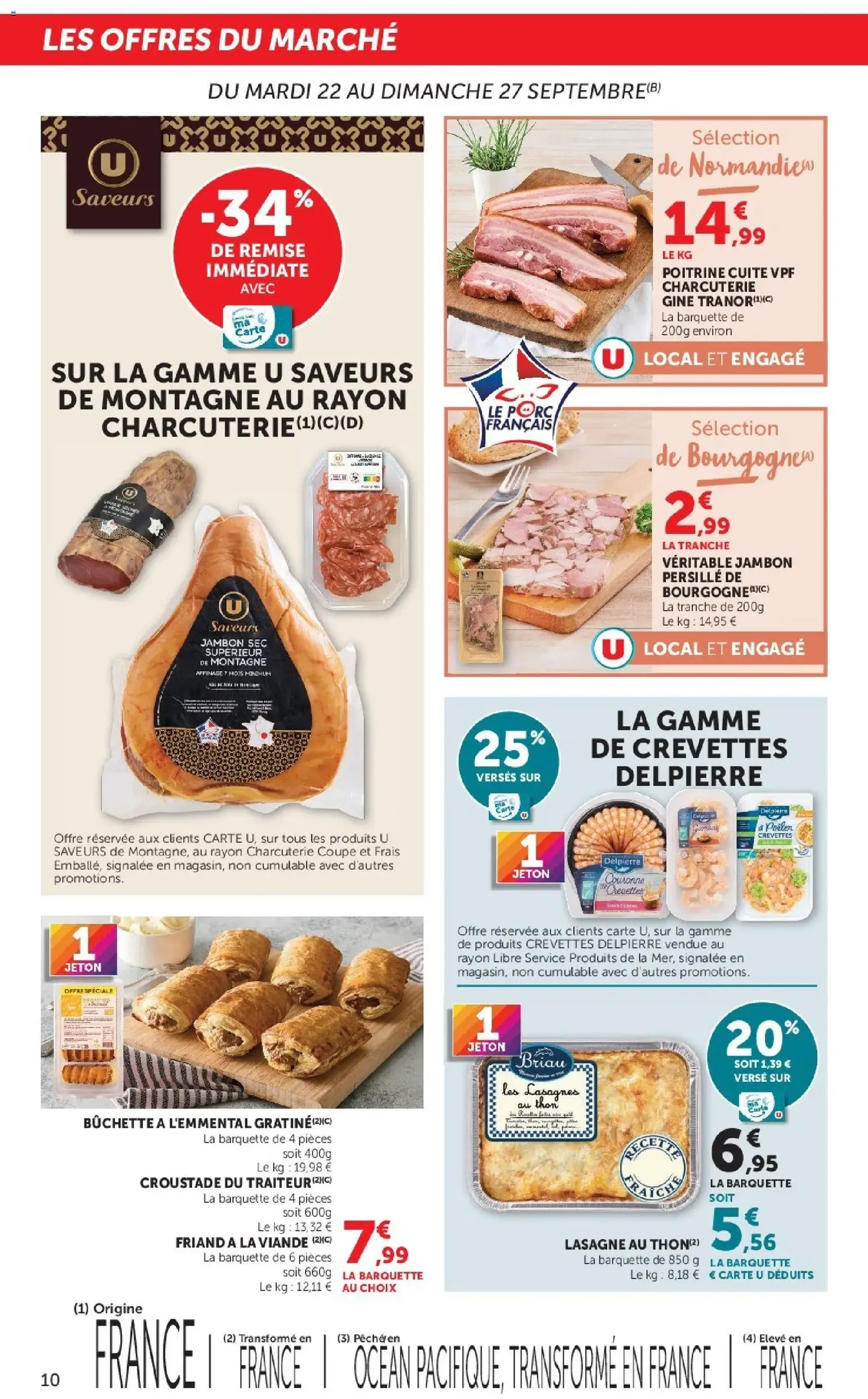 U Express catalogue - brochure valable à partir du 22/09/2026, page 10 sur 20