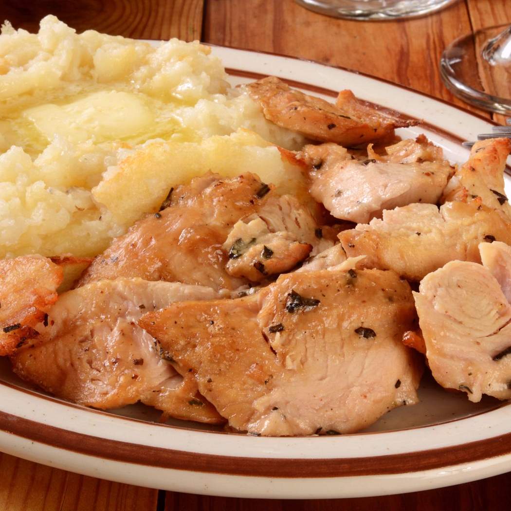 Purea di patate con carne